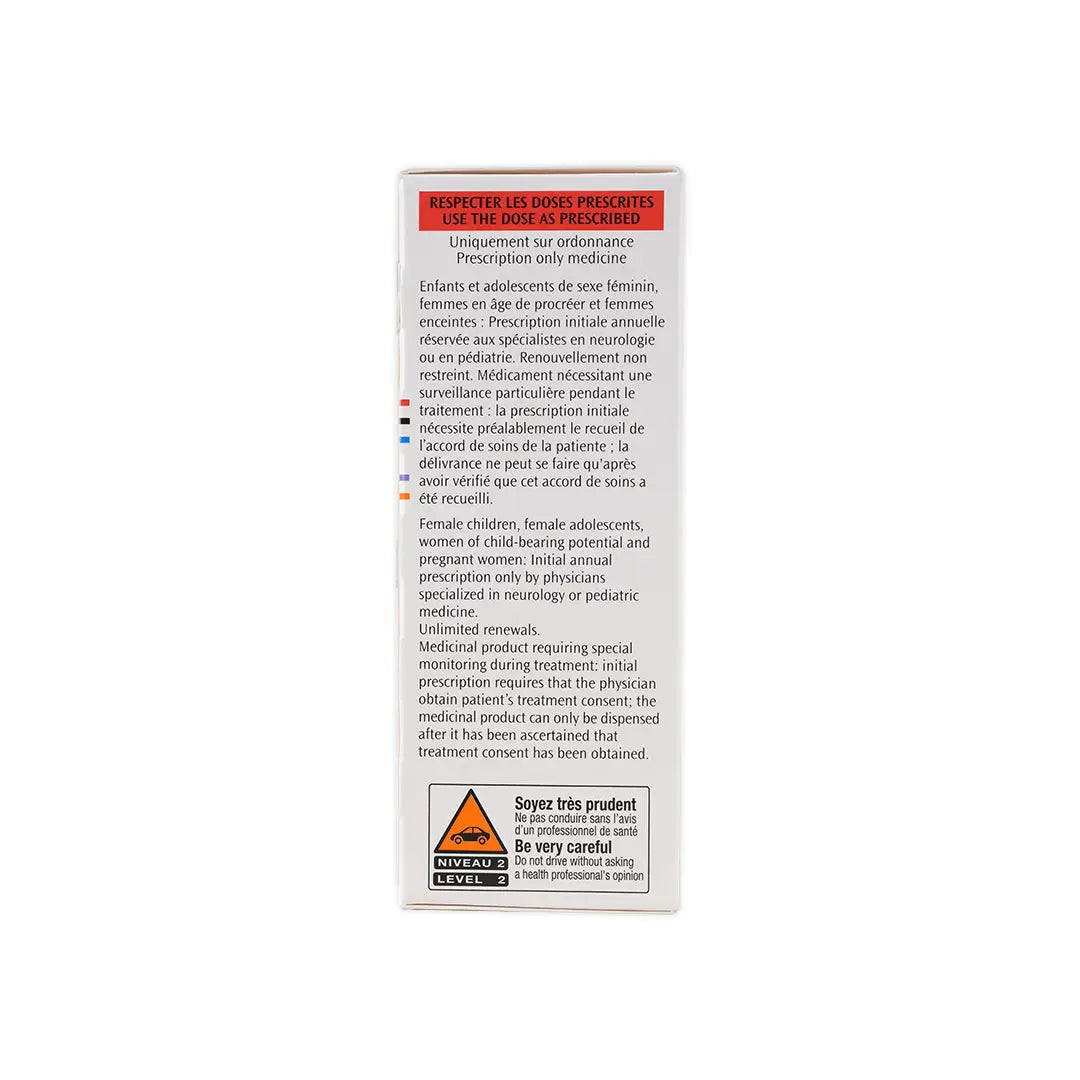 DEPAKINE 200 MG ORAL SUSP 40 ML