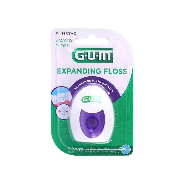 15409-GUM Expanding Floss Waxed 30m