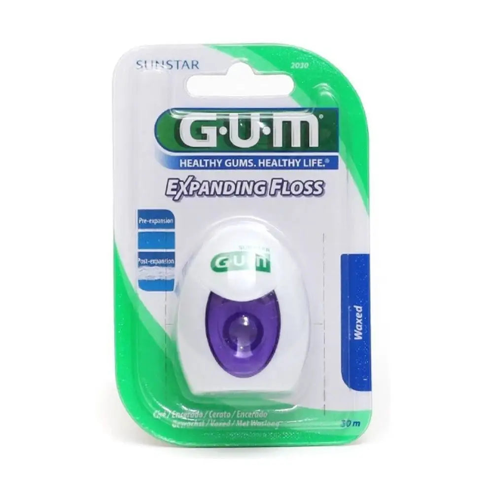 GUM Expanding Floss Waxed 30m-2030
