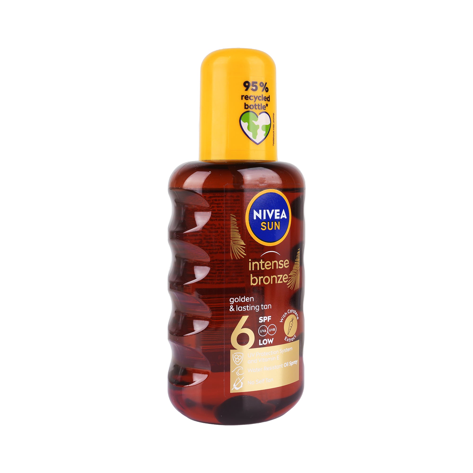 15512-Nivea Sun Intense Bronze Carotene Spf6 Oil Spray 200ml +1