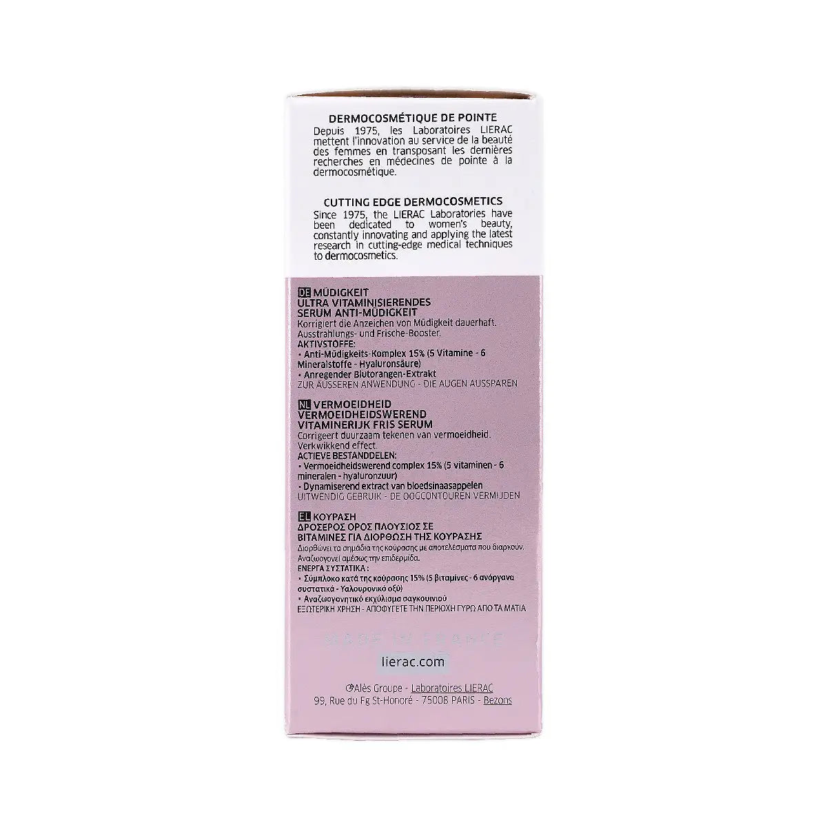 15553-Lierac Mesolift Serum 30Ml +7