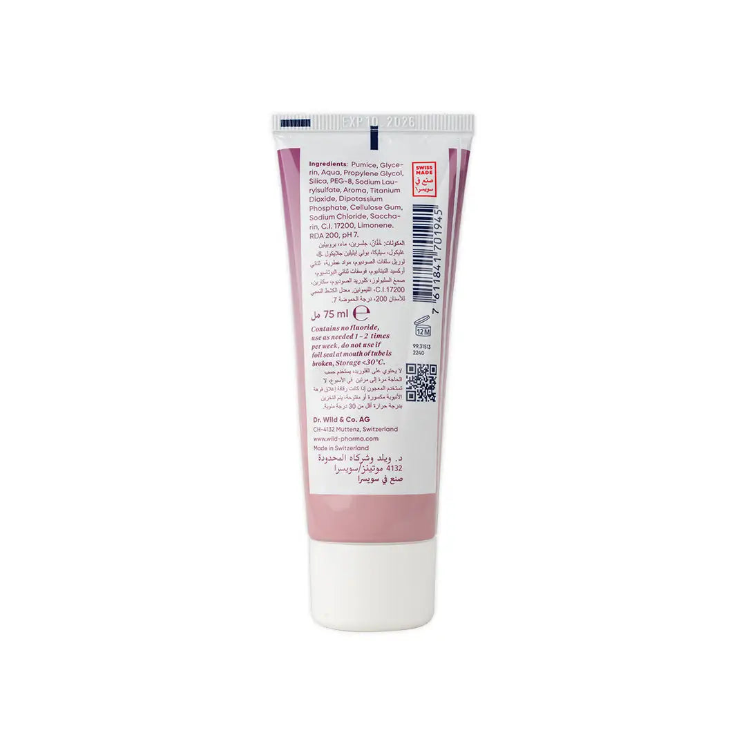 Wild Depurdent Clean  Polish Toothpaste 75Ml