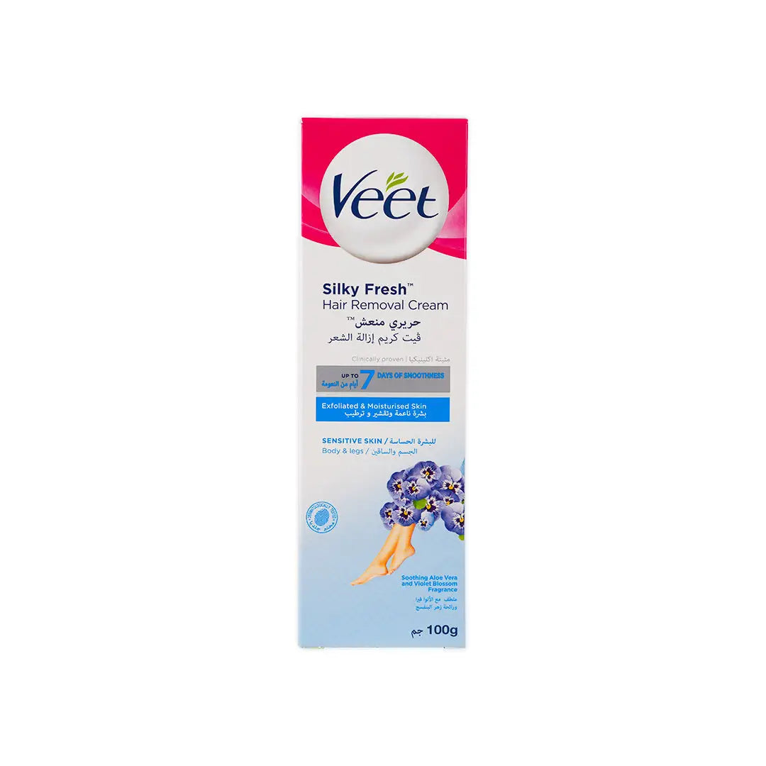 15665-Veet Hair Removal Cream 100Gm- Sensitive Skin +1