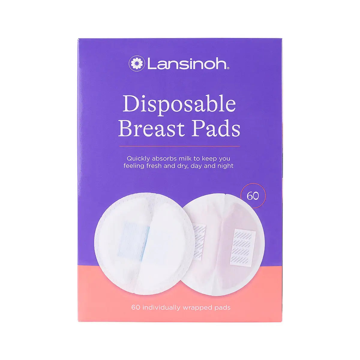 15685-Lansinoh Disposable Breast Pads 60Pcs +1