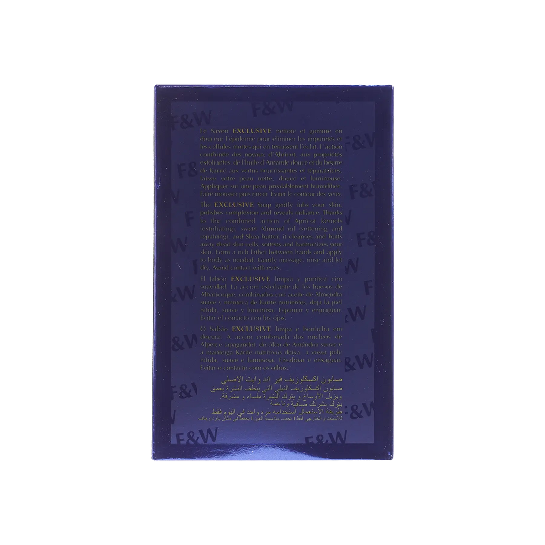 15705-Fair And White Exfoliating Soap 200Gr-Blue +3