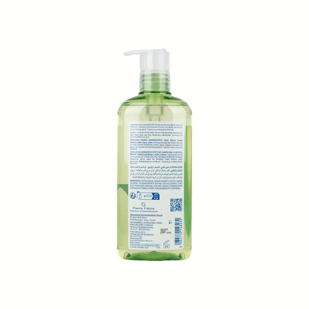 16076-Ducray Extra -Doux Shampoo 400Ml +1