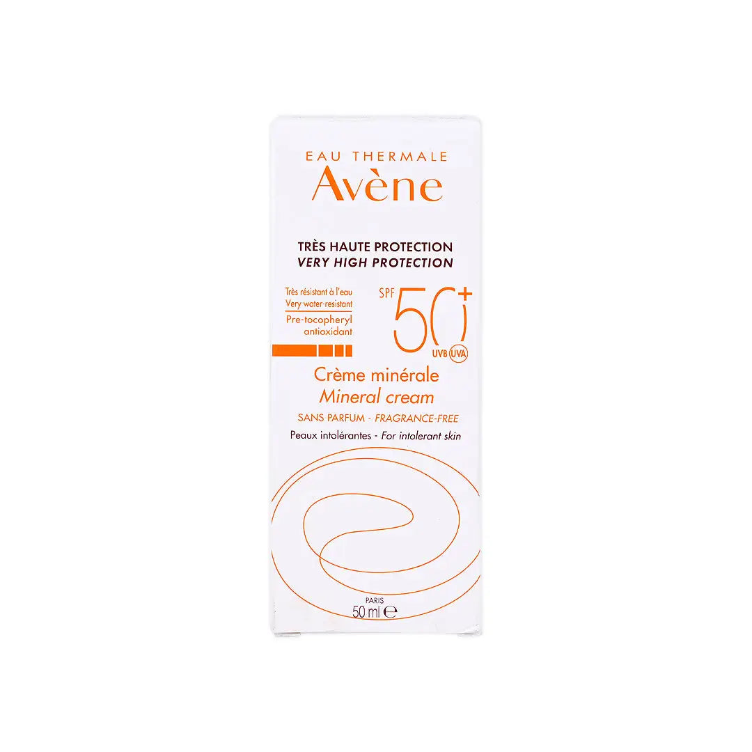 16085-Avene Extrem Sunblock Mineral Cr SPF50 50Ml +2