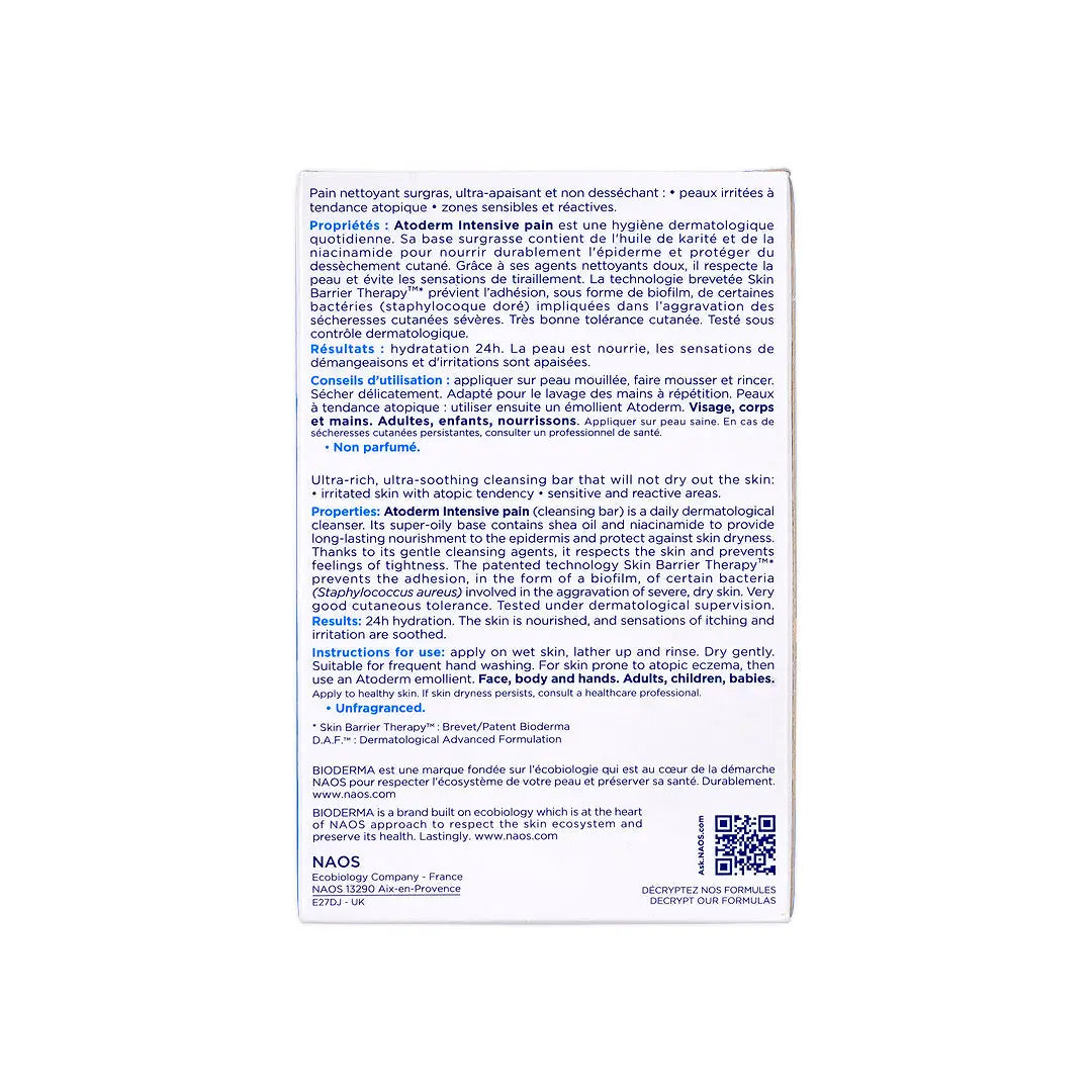 16121-Bioderma Atoderm Intensive Soap 150gm +2