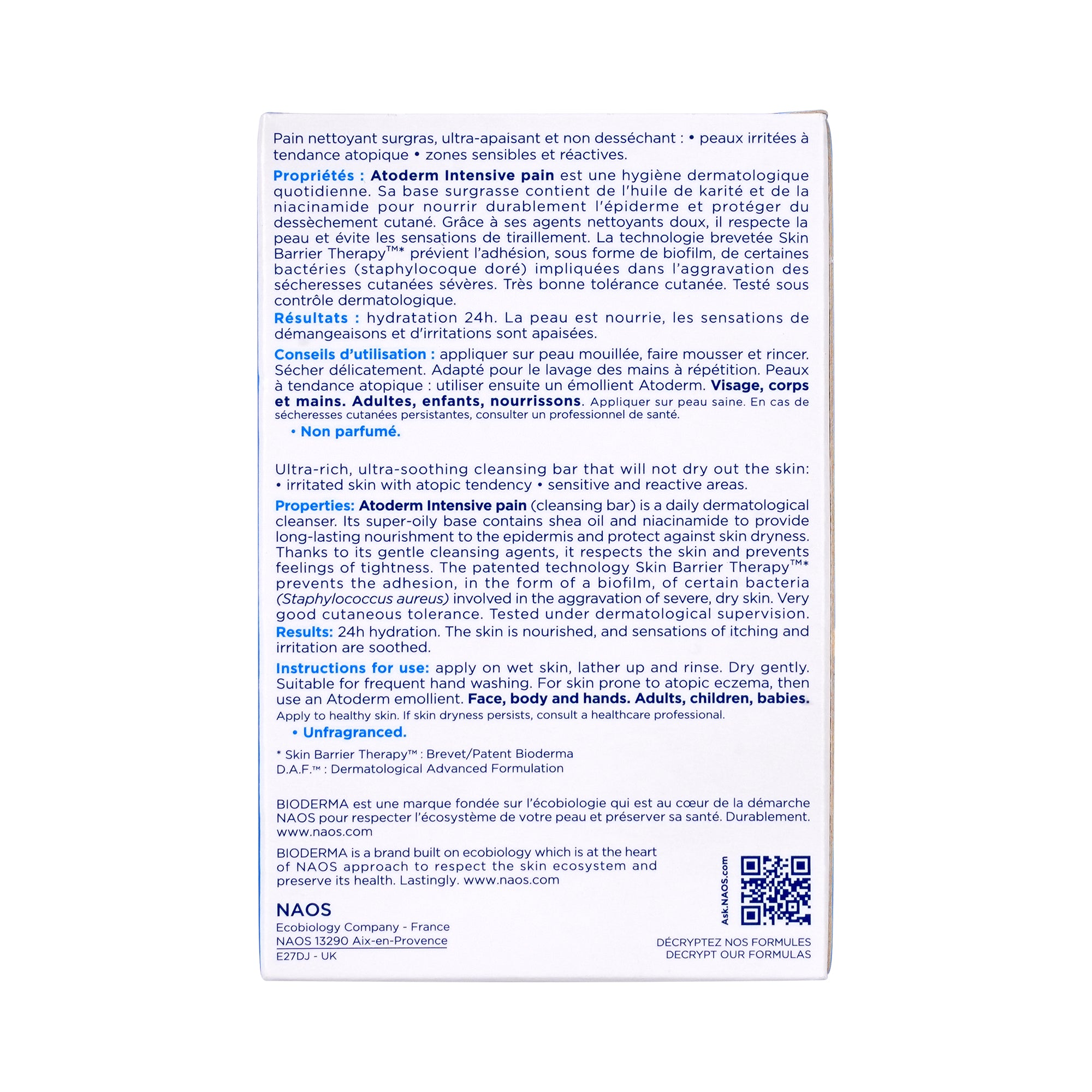 16121-Bioderma Atoderm Intensive Soap 150gm +1