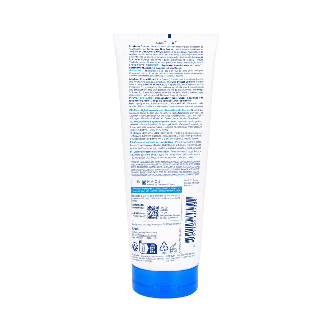 16123-Bioderma Atoderm Ultra Cream  200ml +4