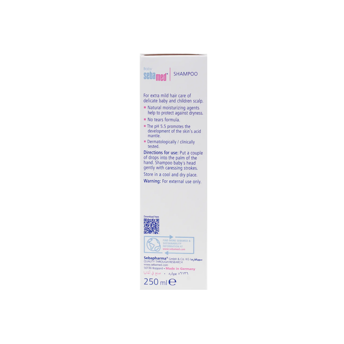 16149-Sebamed Baby Shampoo 250ml +1