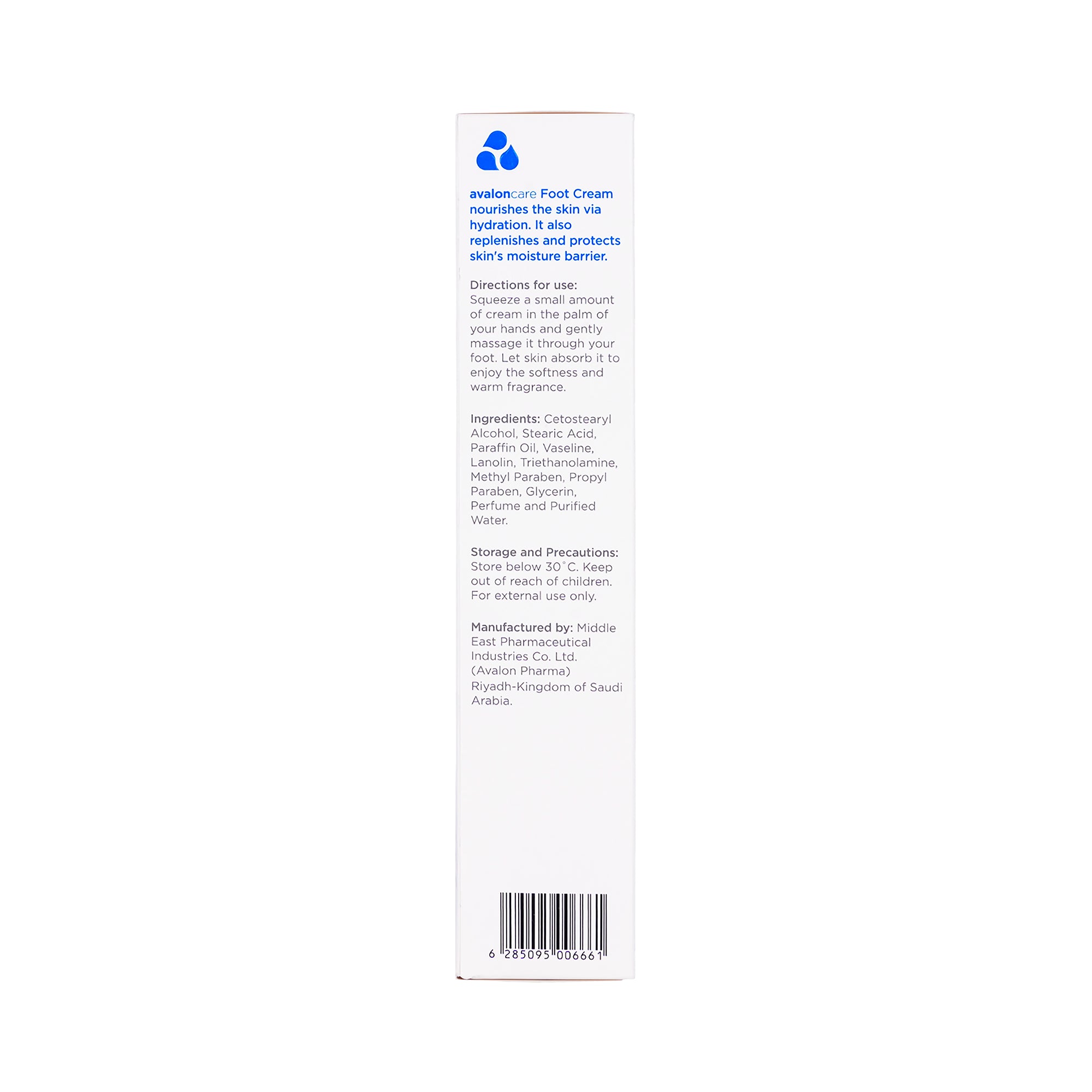 16150-Avalon Foot Cream 90ml +7