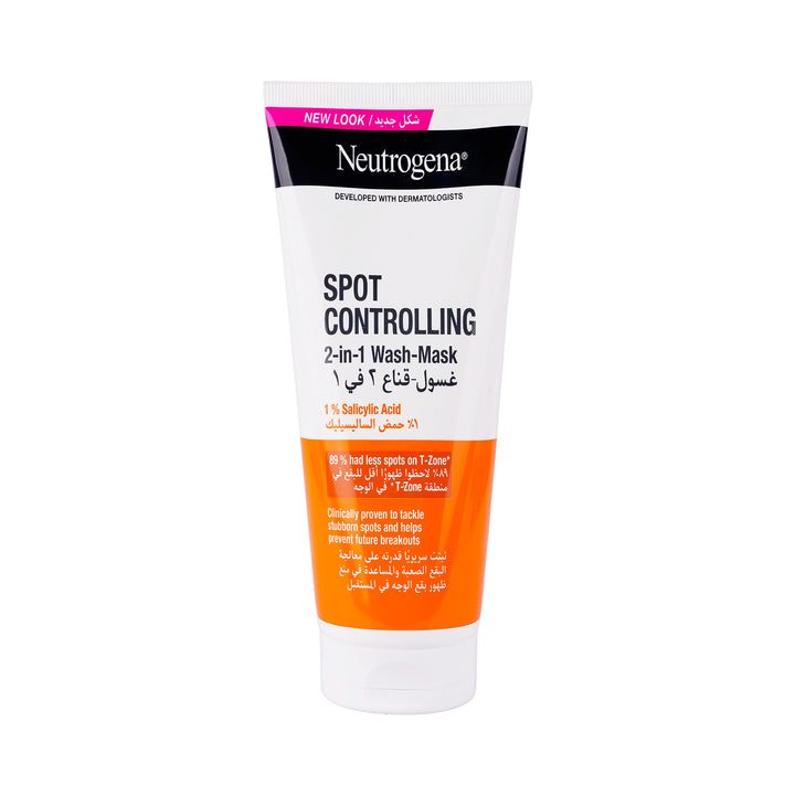 16236-Neutrogena Spot Controlling Wash/Mask 150ml +0