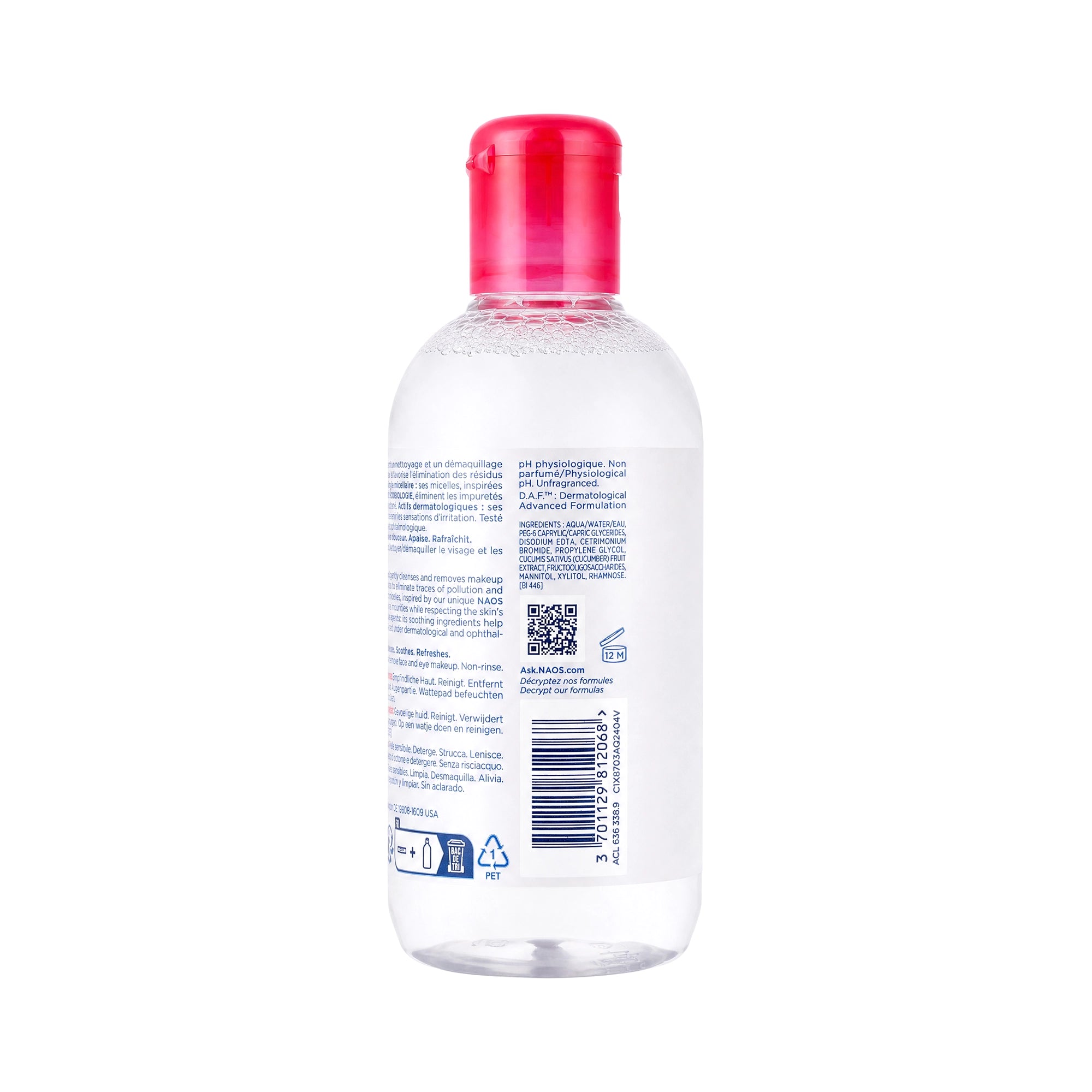 16242-Bioderma Sensibio H2O 250ml +4