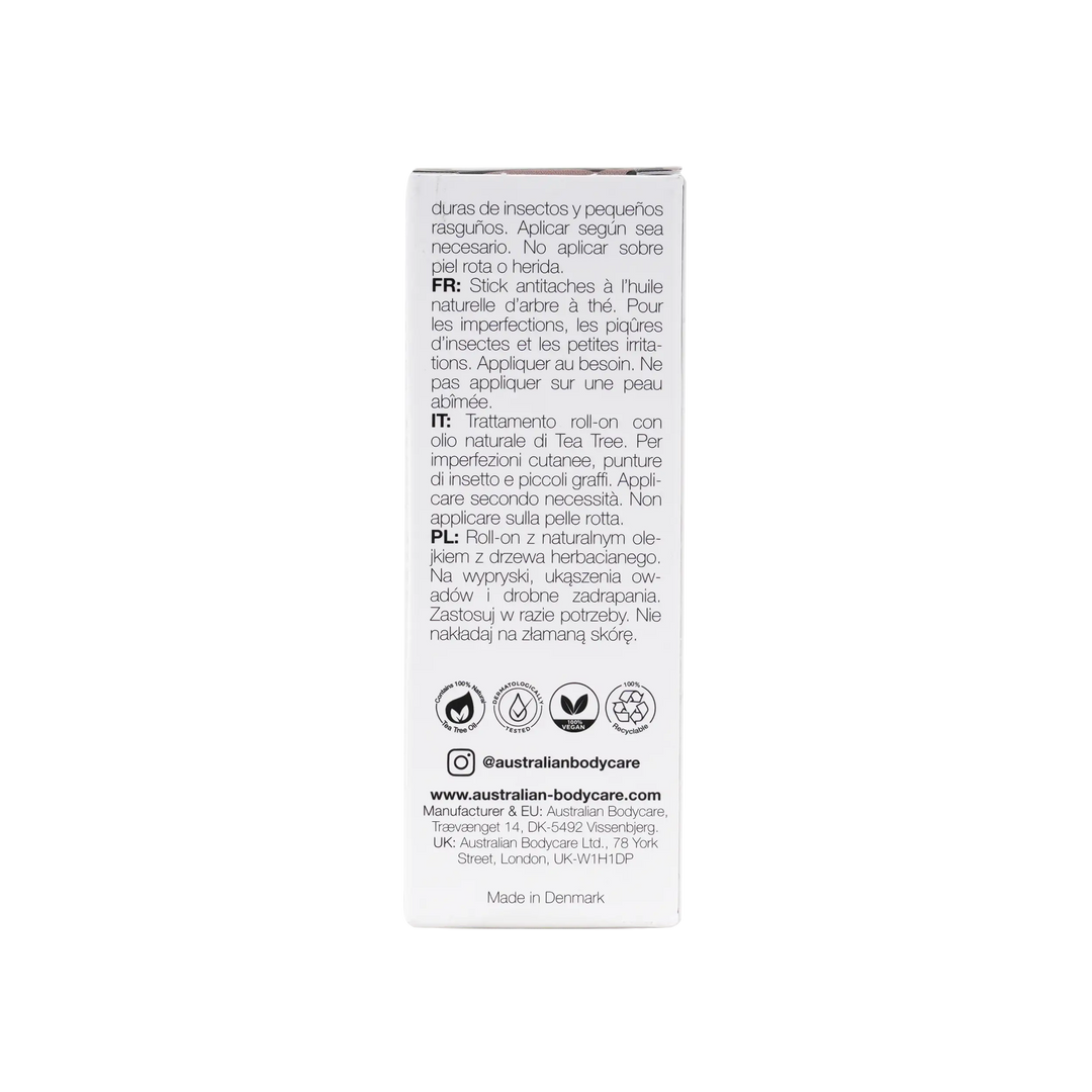 16257-Australian Body Care Tea Tree Oil On The Spot Stick 9Ml +2