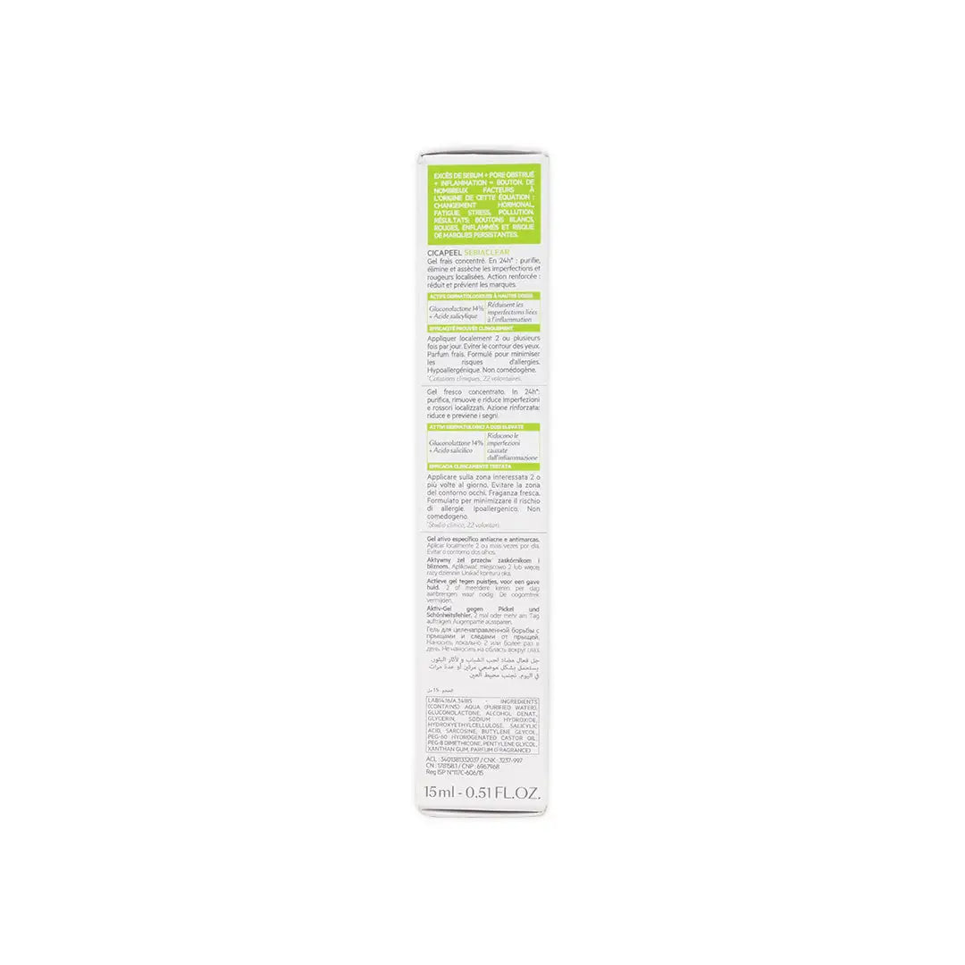 16268-SVR Sebiaclear  Cicapeel 15Ml +1