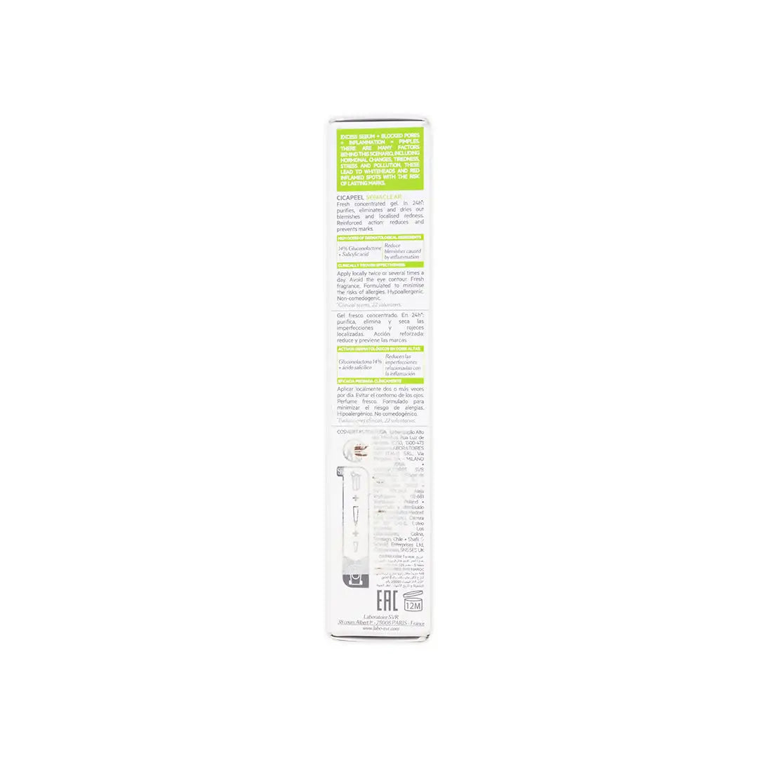 SVR SEBIACLEAR  CICAPEEL 15ML