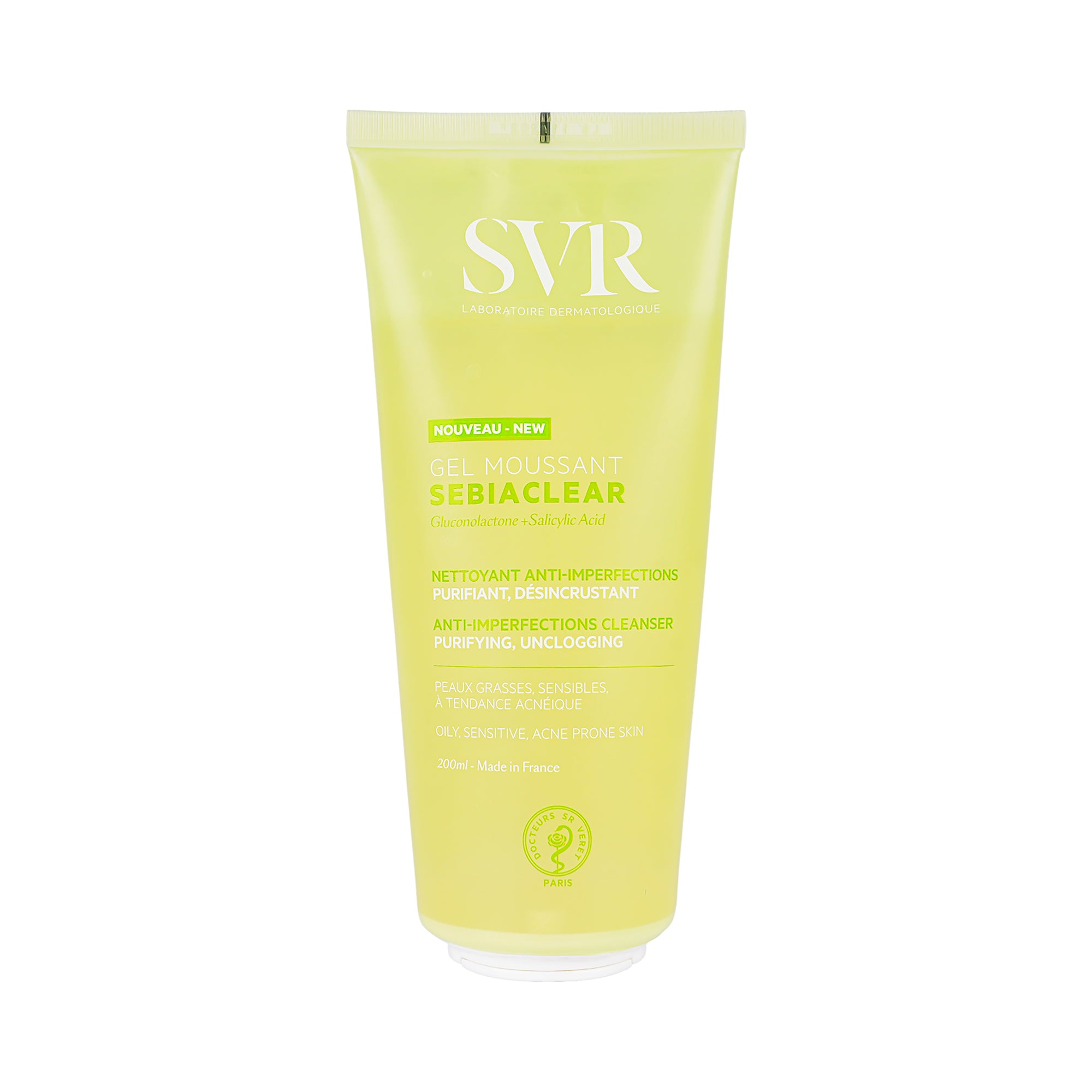 16287-SVR Sebiaclear Gel Moussant 200ml +0