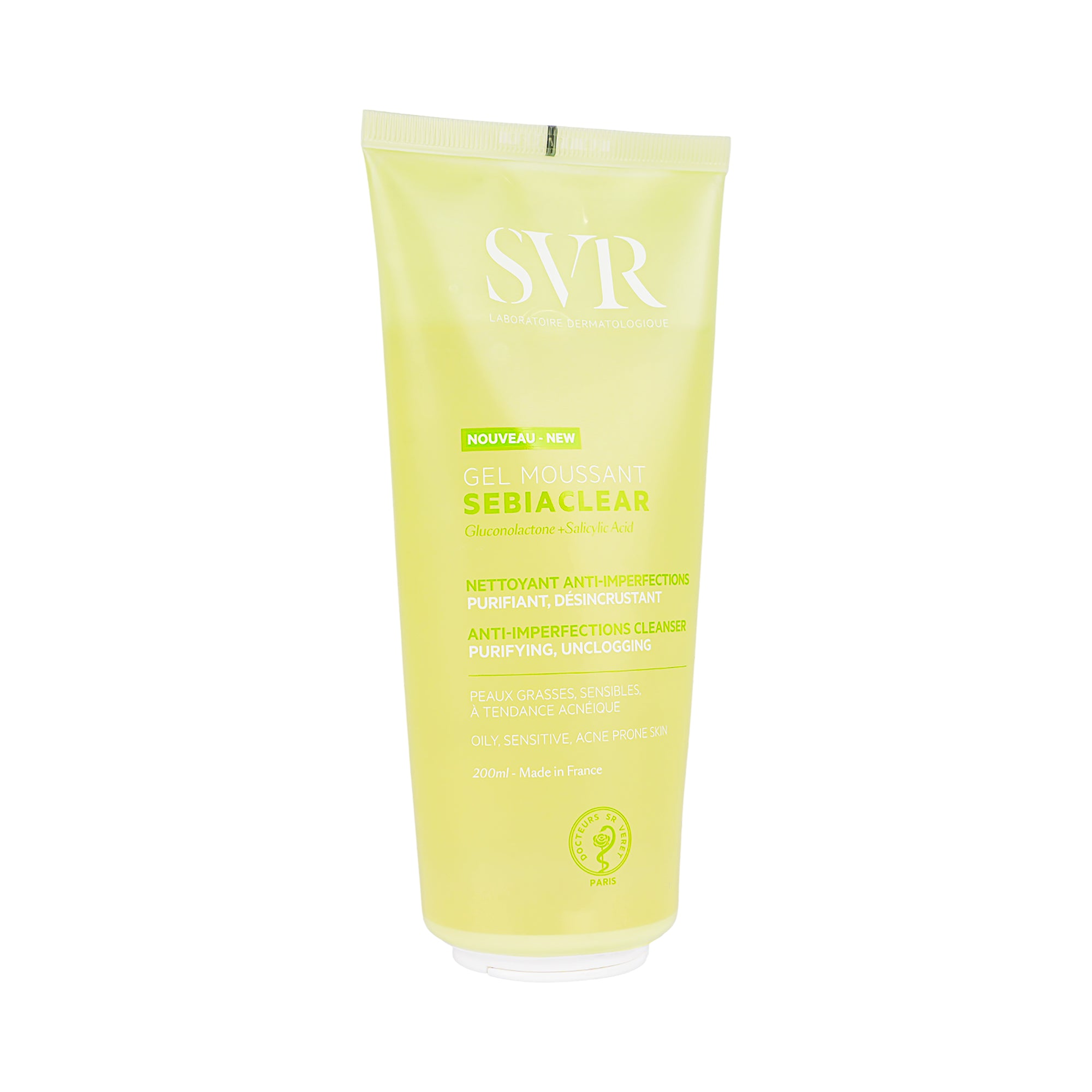 16287-SVR Sebiaclear Gel Moussant 200ml +1