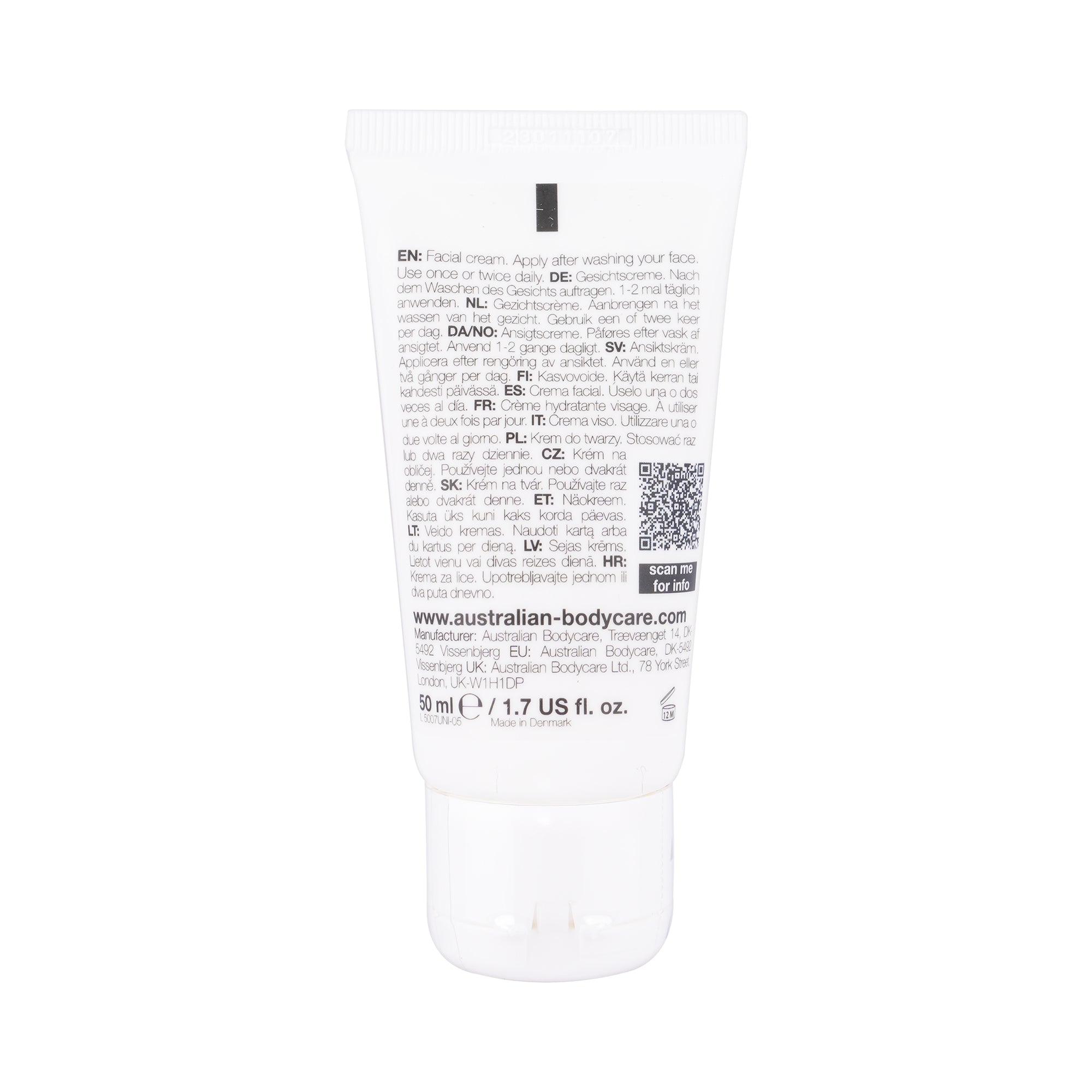 16294-Australian Body Care Tea Tree Oil Face Cream 50ml +1