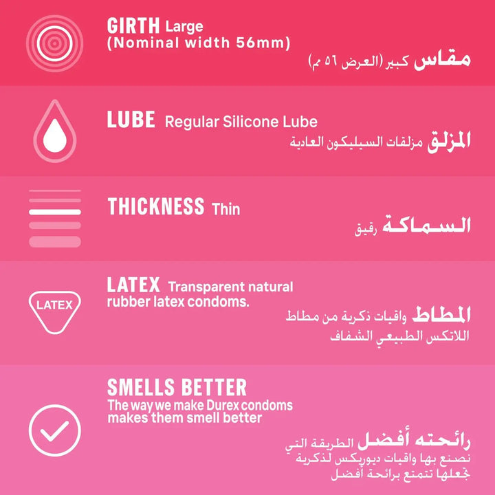 16317-Durex Condom Thin Feel 12Pcs +2