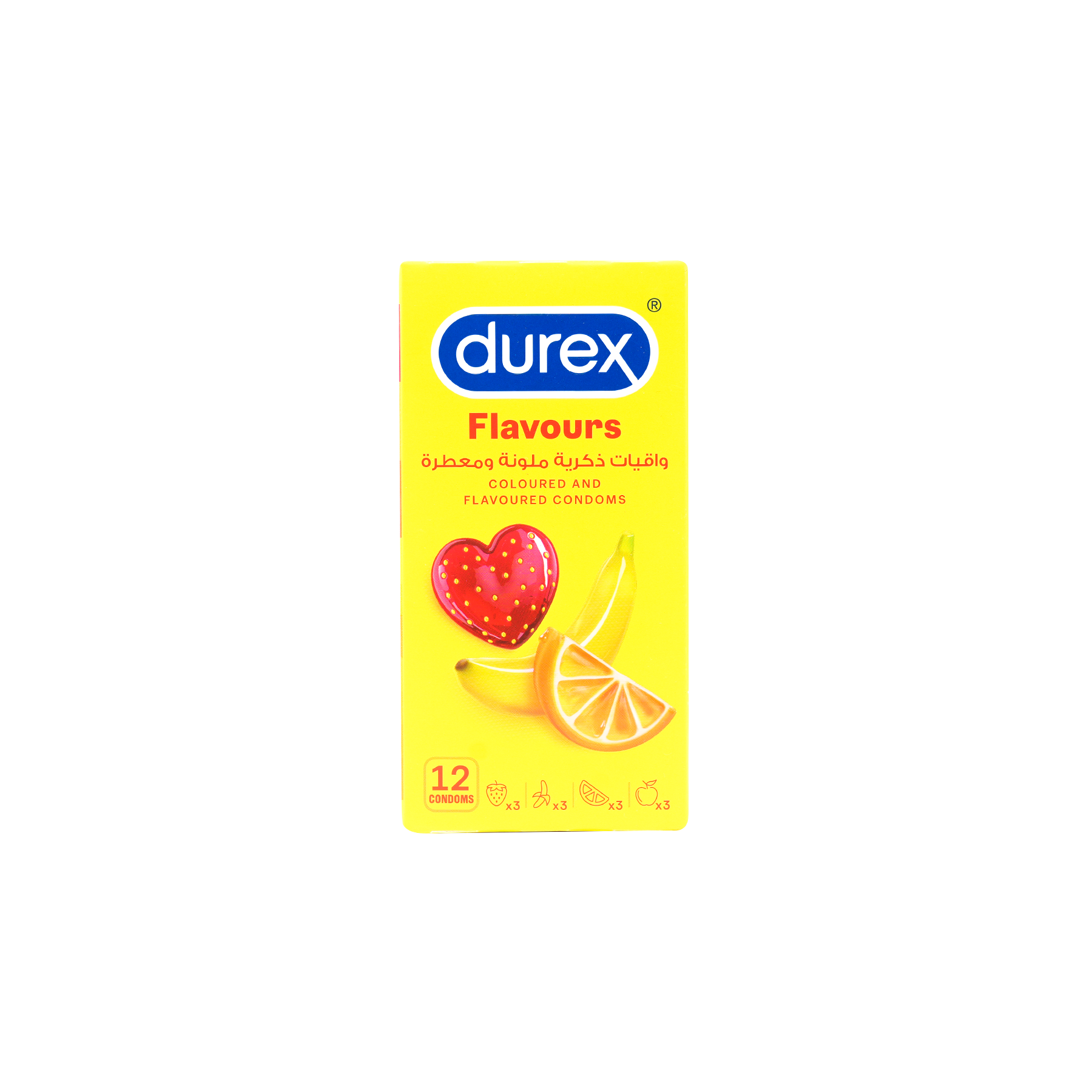 DUREX CONDOM FLAVOURS 12S