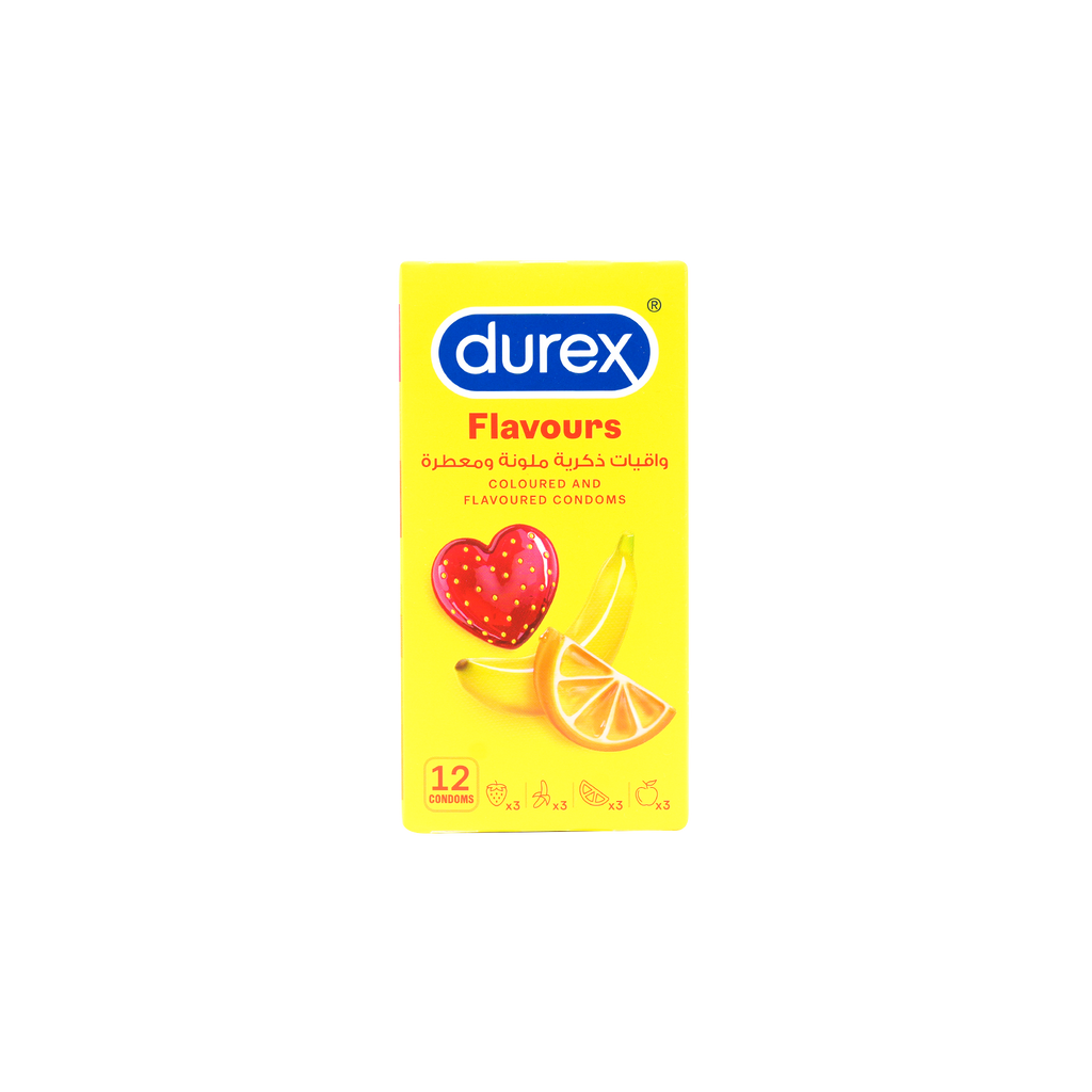 DUREX CONDOM FLAVOURS 12S