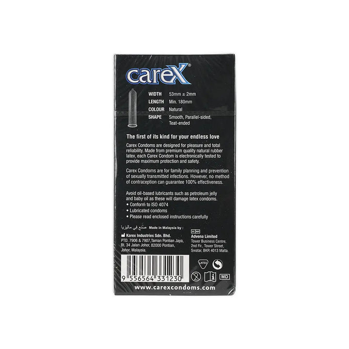 16327-Carex Classic Condoms 12pcs +3