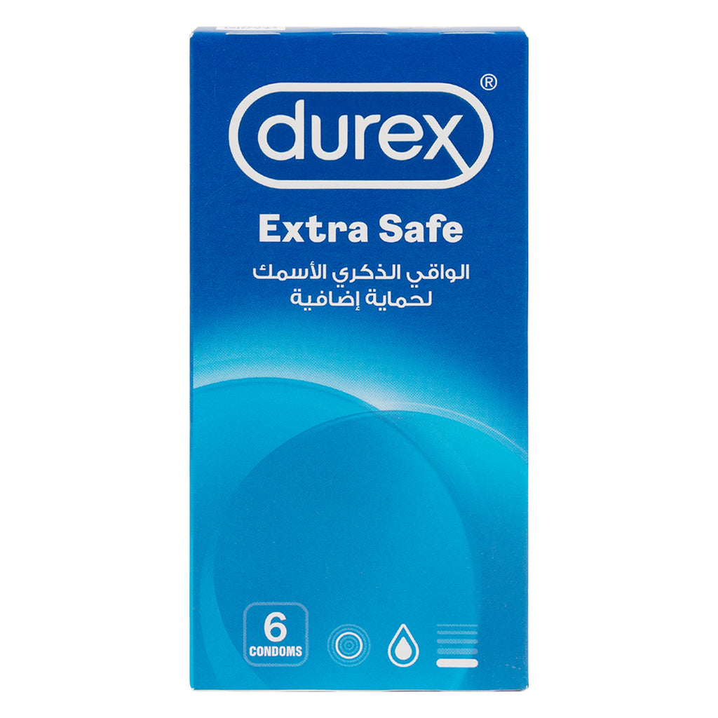 DUREX CONDOM EXTRA SAFE 6S