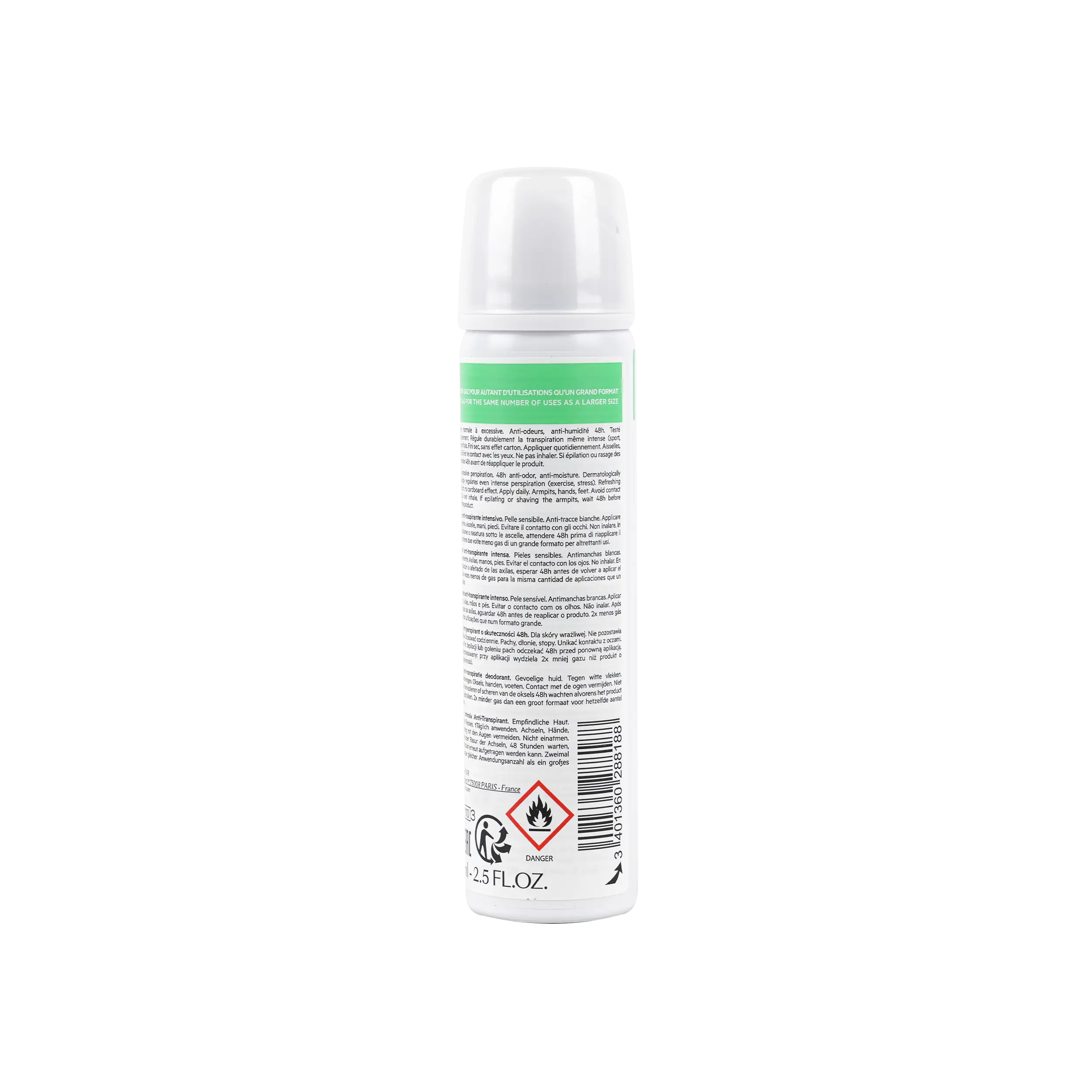SVR Spirial Deodrant 48H Spray 75Ml