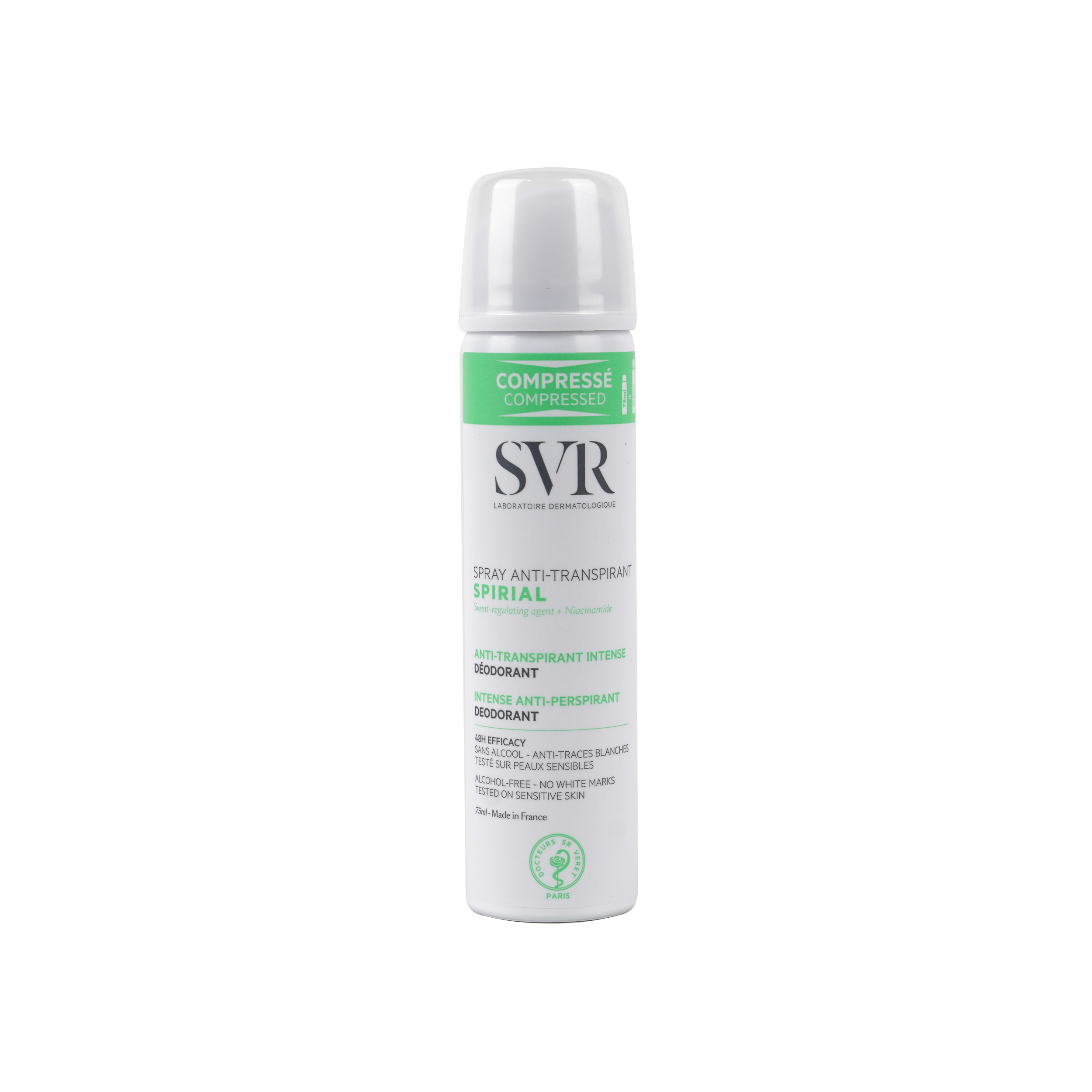 SVR SPIRIAL DEODRANT 48H SPRAY 75ML