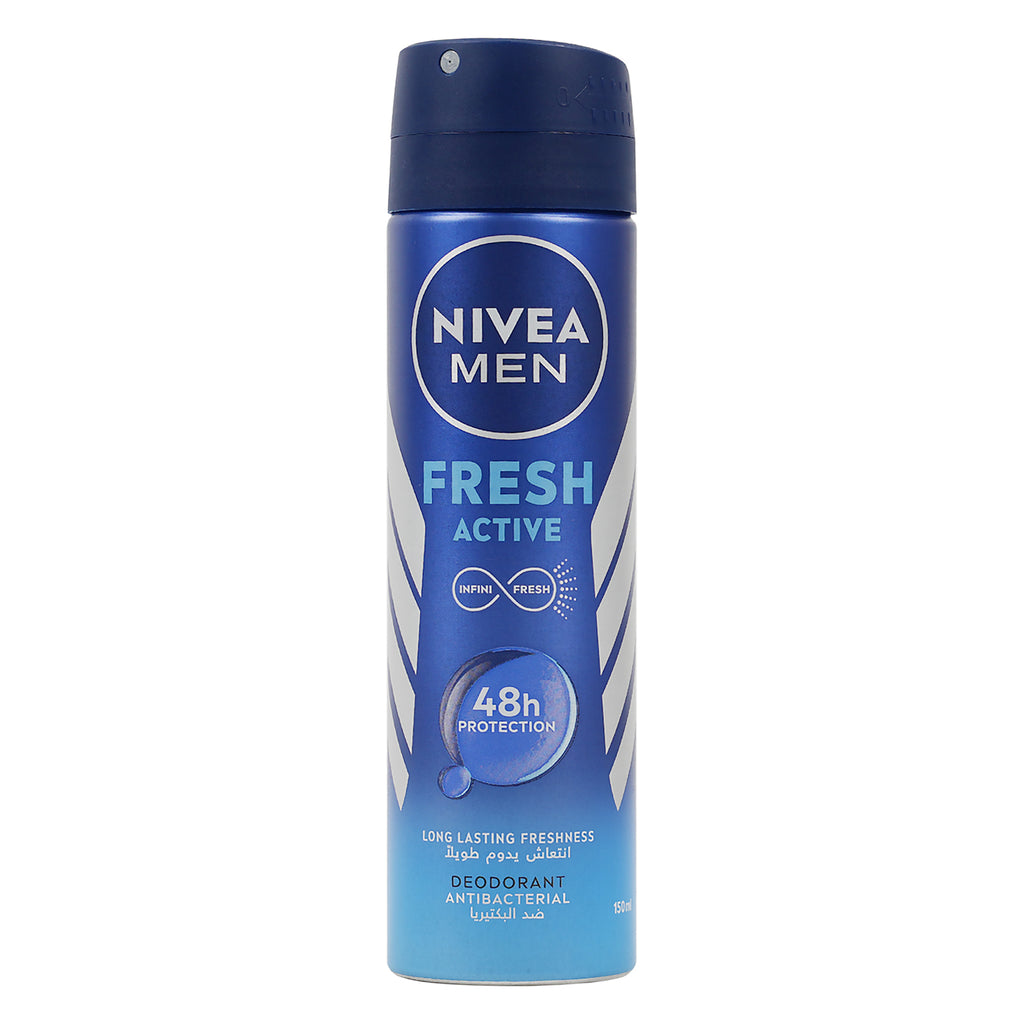 Nivea Men Fresh Active 48h Deodorant Spray 150ml