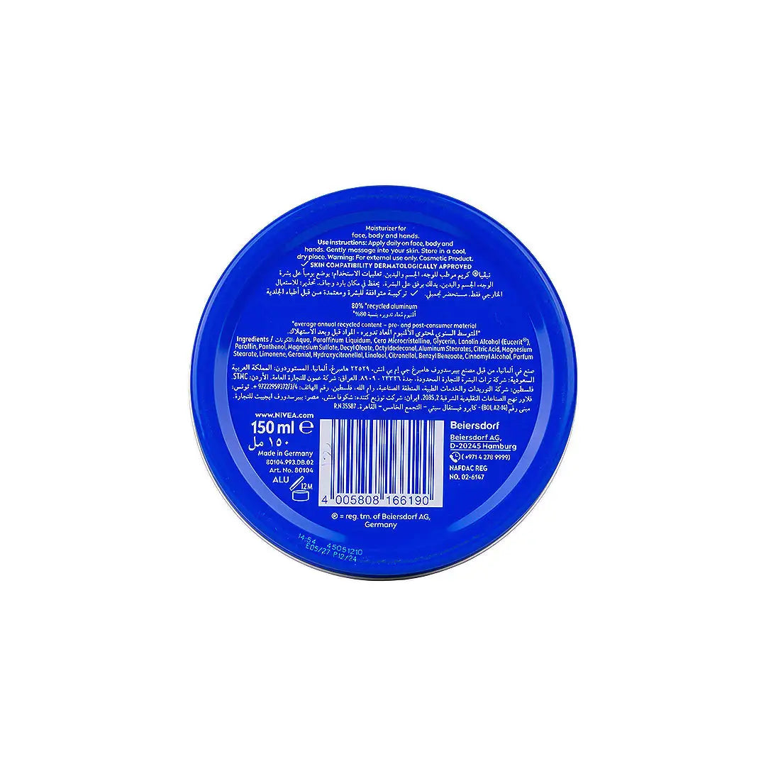 Nivea Cream 150ml-Blue+3