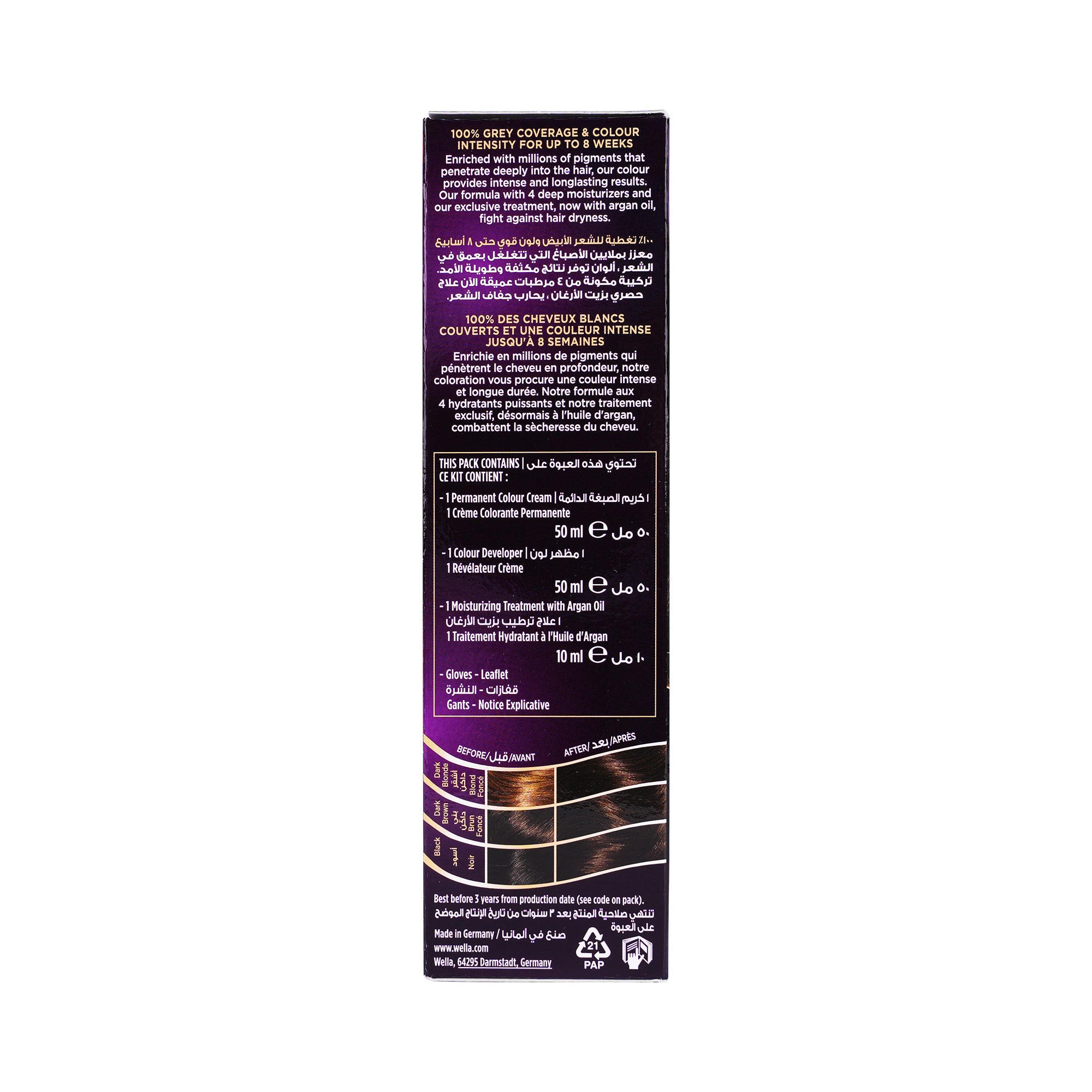 16402-Wella Koleston 2000 Tube No. 303/0 - Dark Brown +4