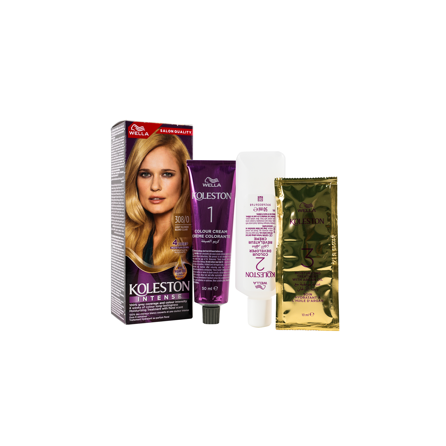 Wella Koleston 2000 Tube No. 308/0 - Light Blonde