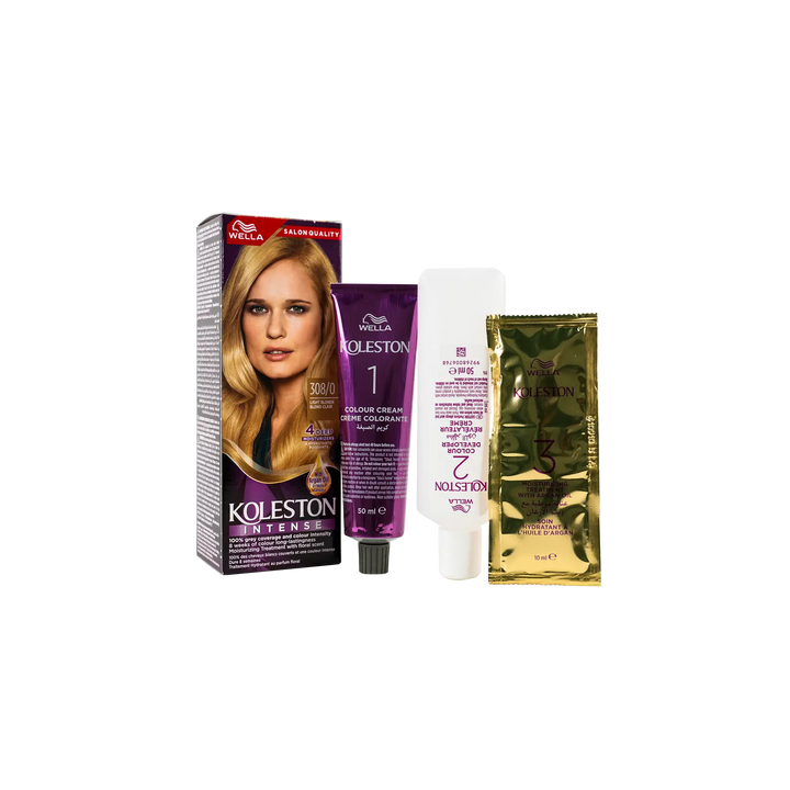 16407-Wella Koleston 2000 Tube No. 308/0 - Light Blonde +4