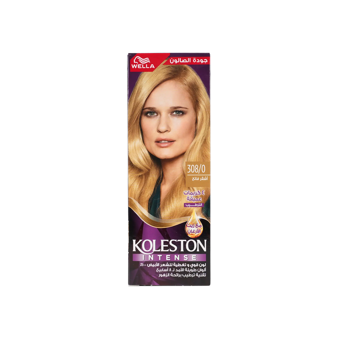 16407-Wella Koleston 2000 Tube No. 308/0 - Light Blonde +3