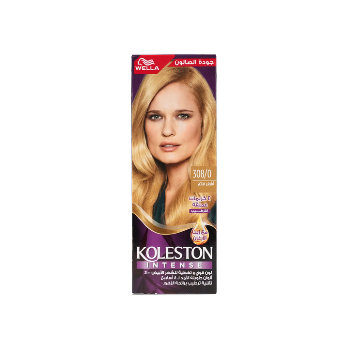 16407-Wella Koleston 2000 Tube No. 308/0 - Light Blonde +3