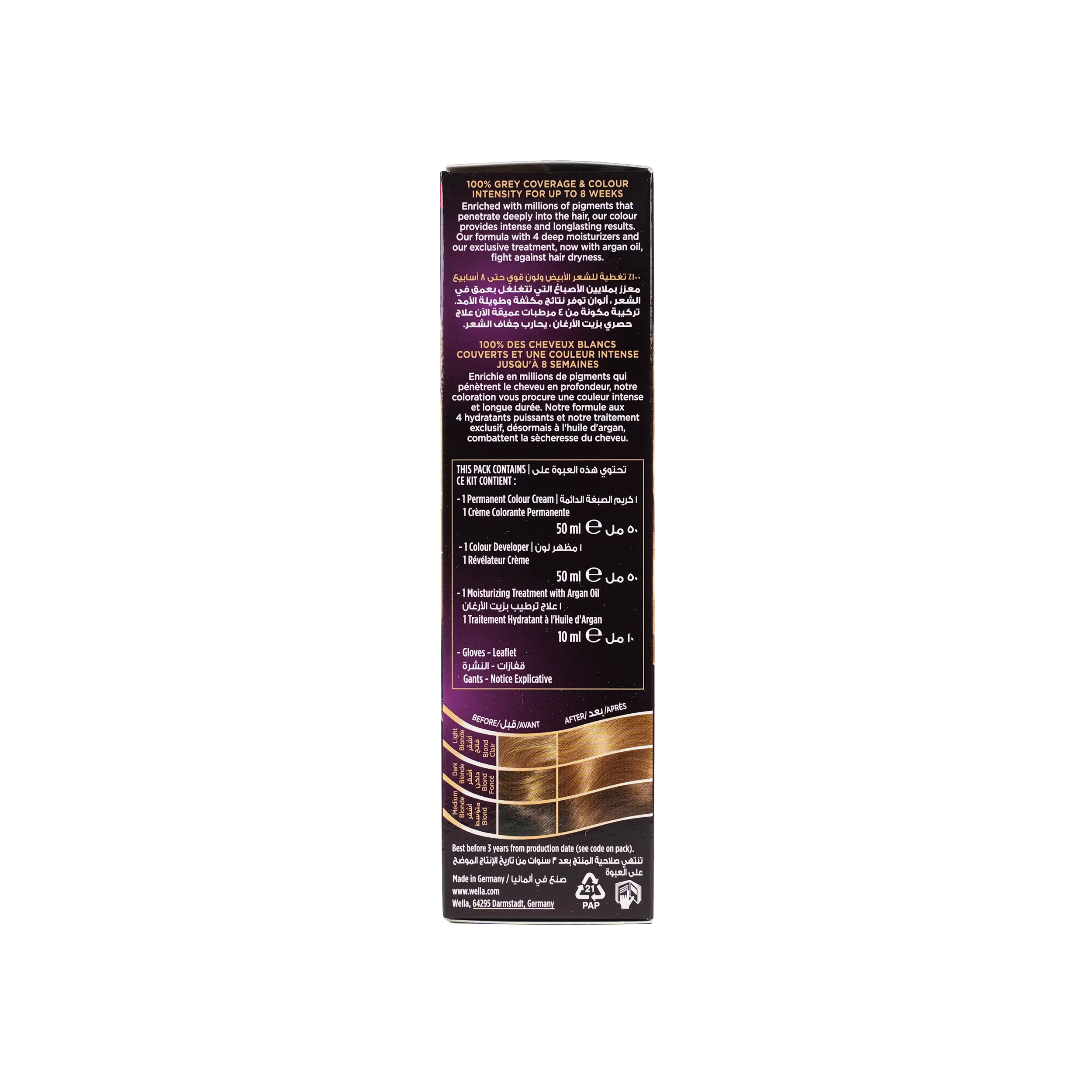 Wella Koleston 2000 Tube No. 308/0 - Light Blonde