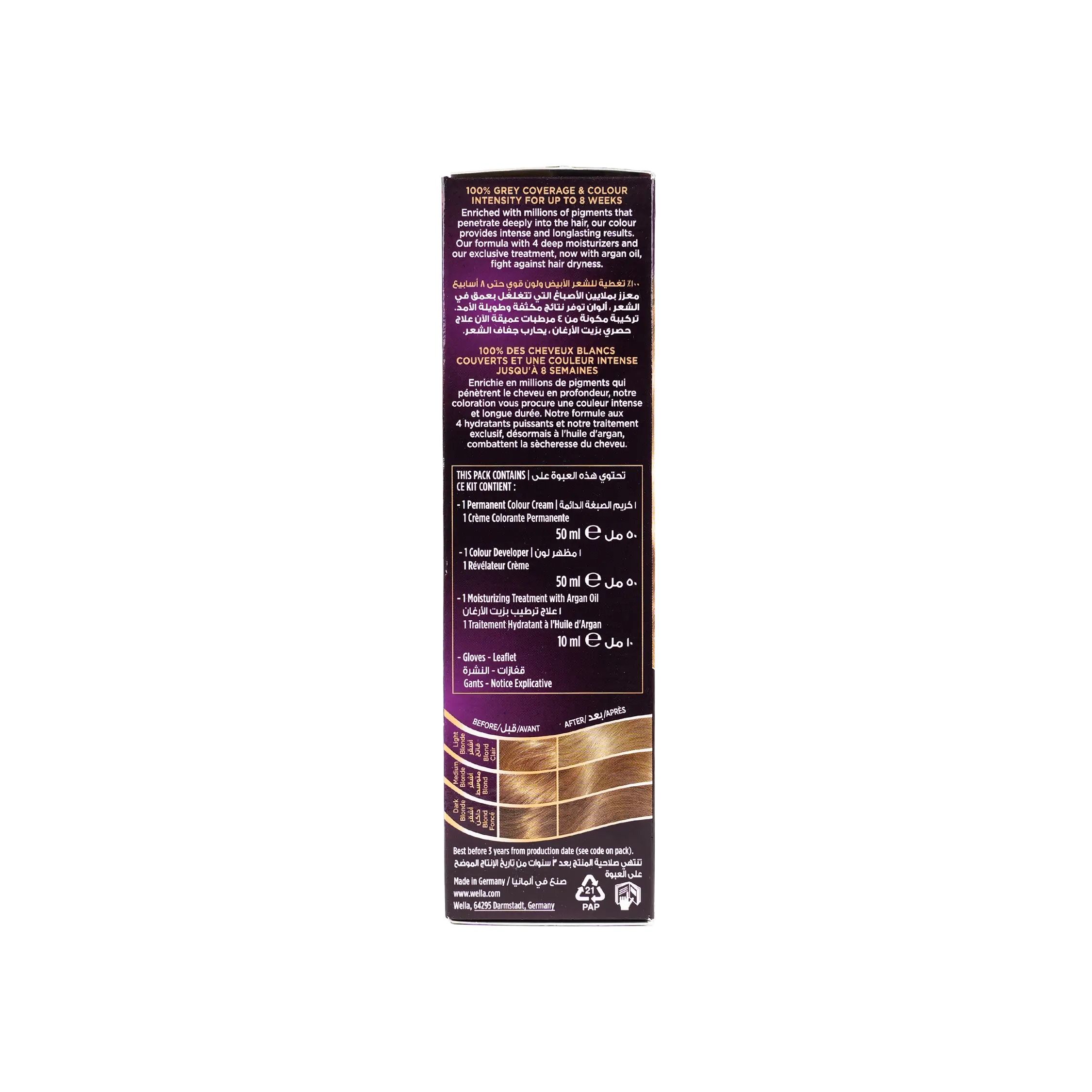 Wella Koleston 2000 Tube No. 309/1 - Special Light Ash Blond