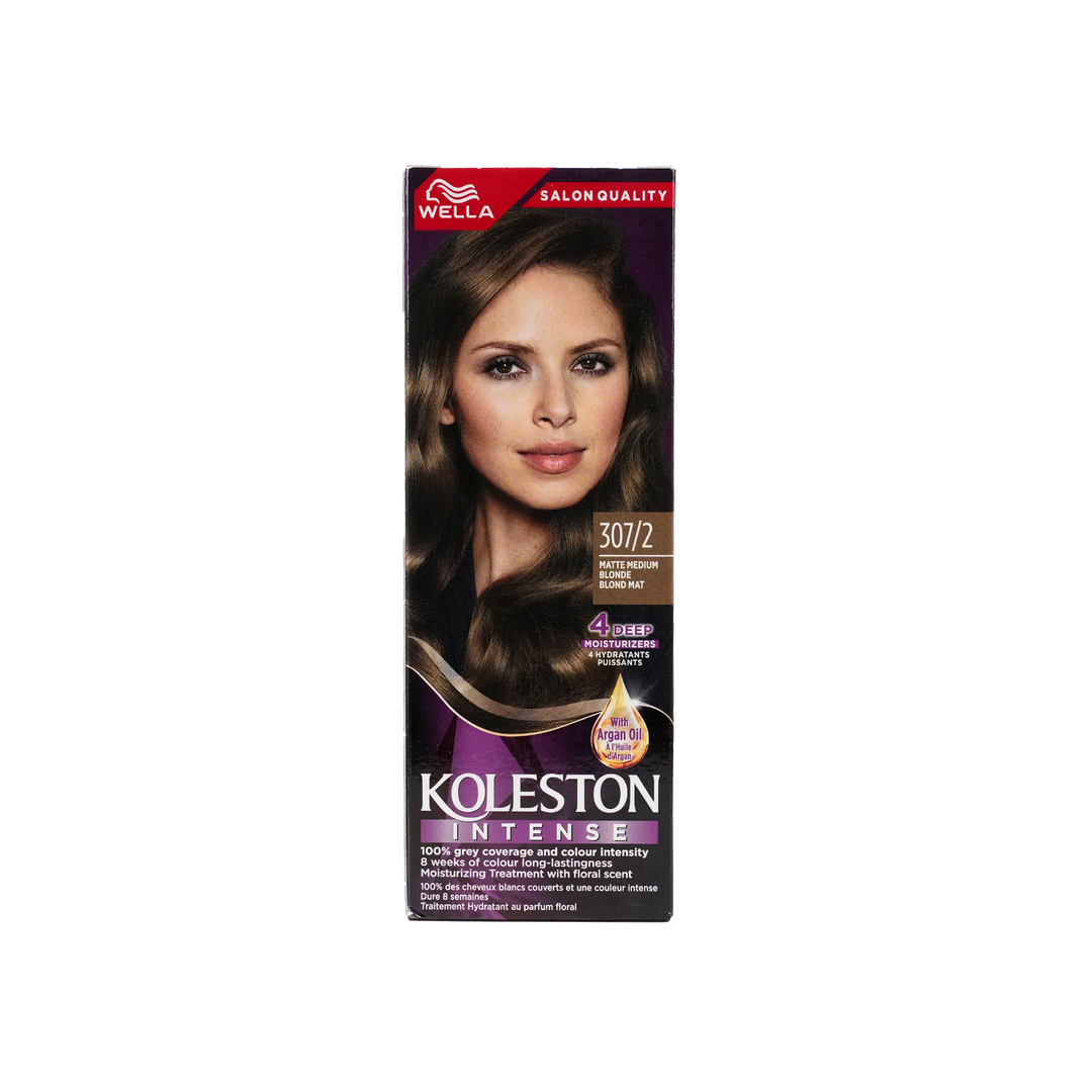 16415-Wella Koleston 2000 Tube No. 307/2 - Matte Medium Blonde