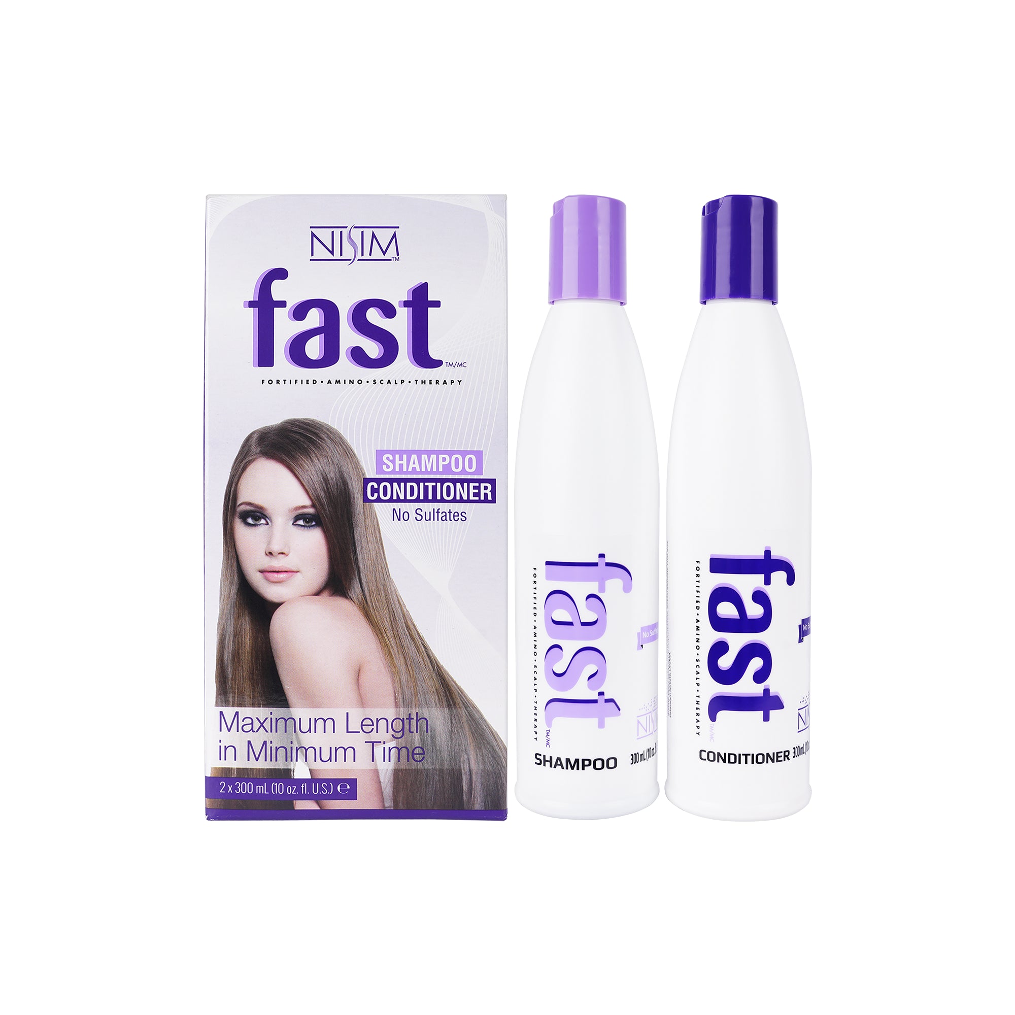 16556-Fast Shampoo & Conditioner 300ml +2