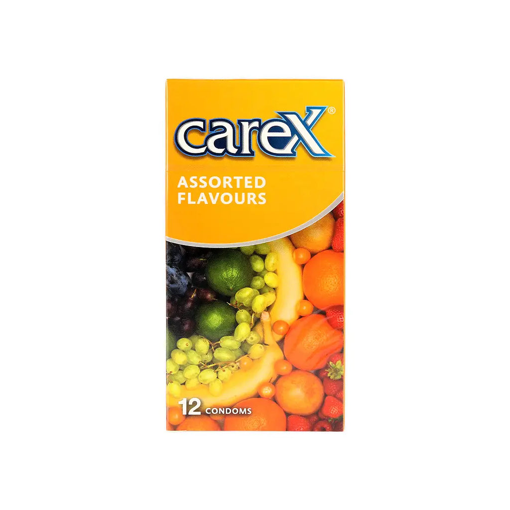 كاركس واقيات ذكرية منكهة 12 قطعة