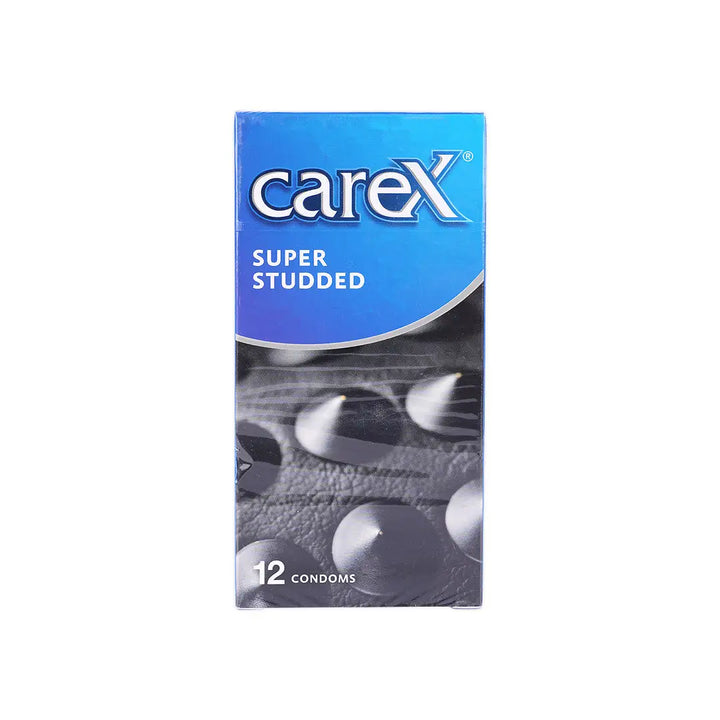 16759-Carex Super Studded Condoms 12pcs
