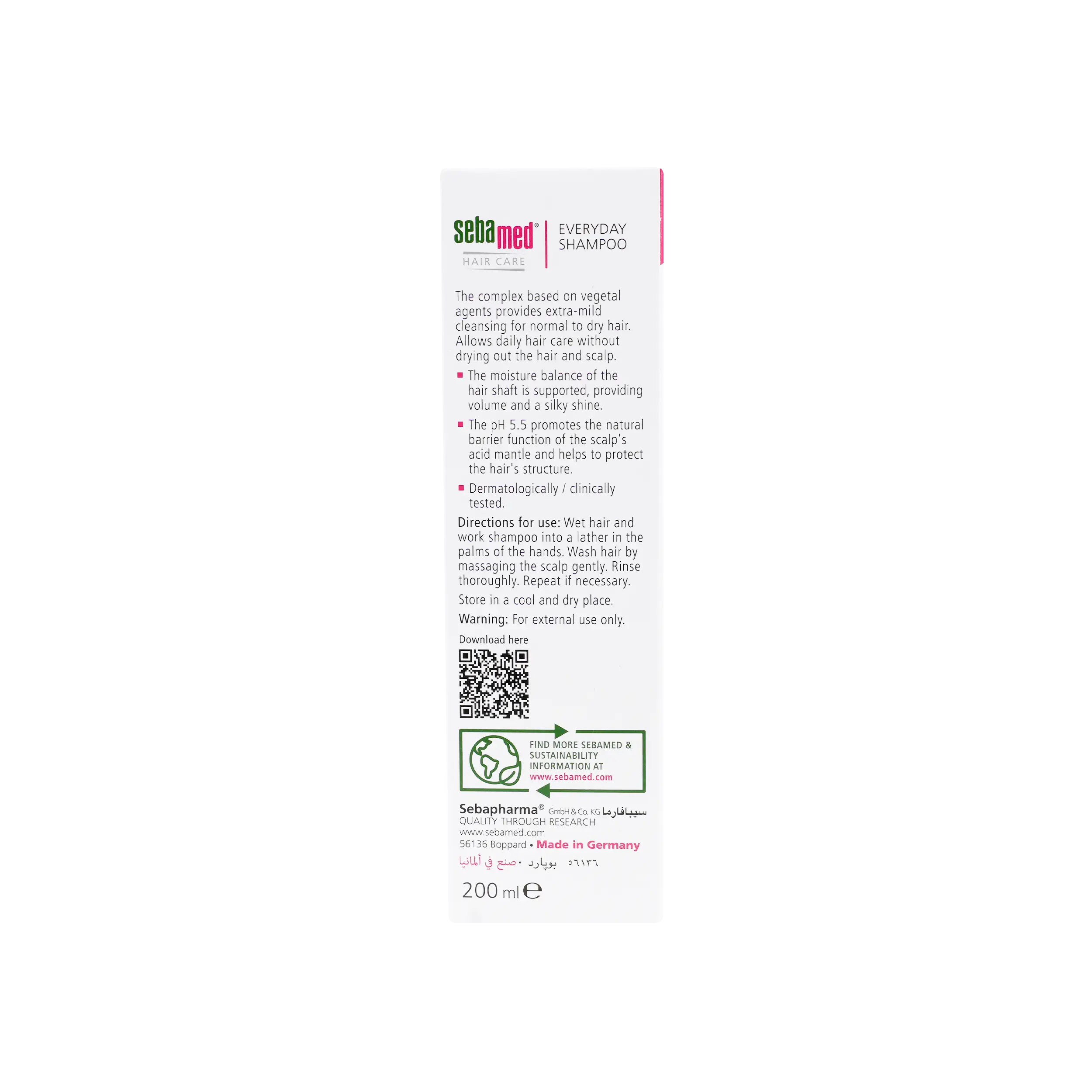 Sebamed Everyday Shampoo 200ml