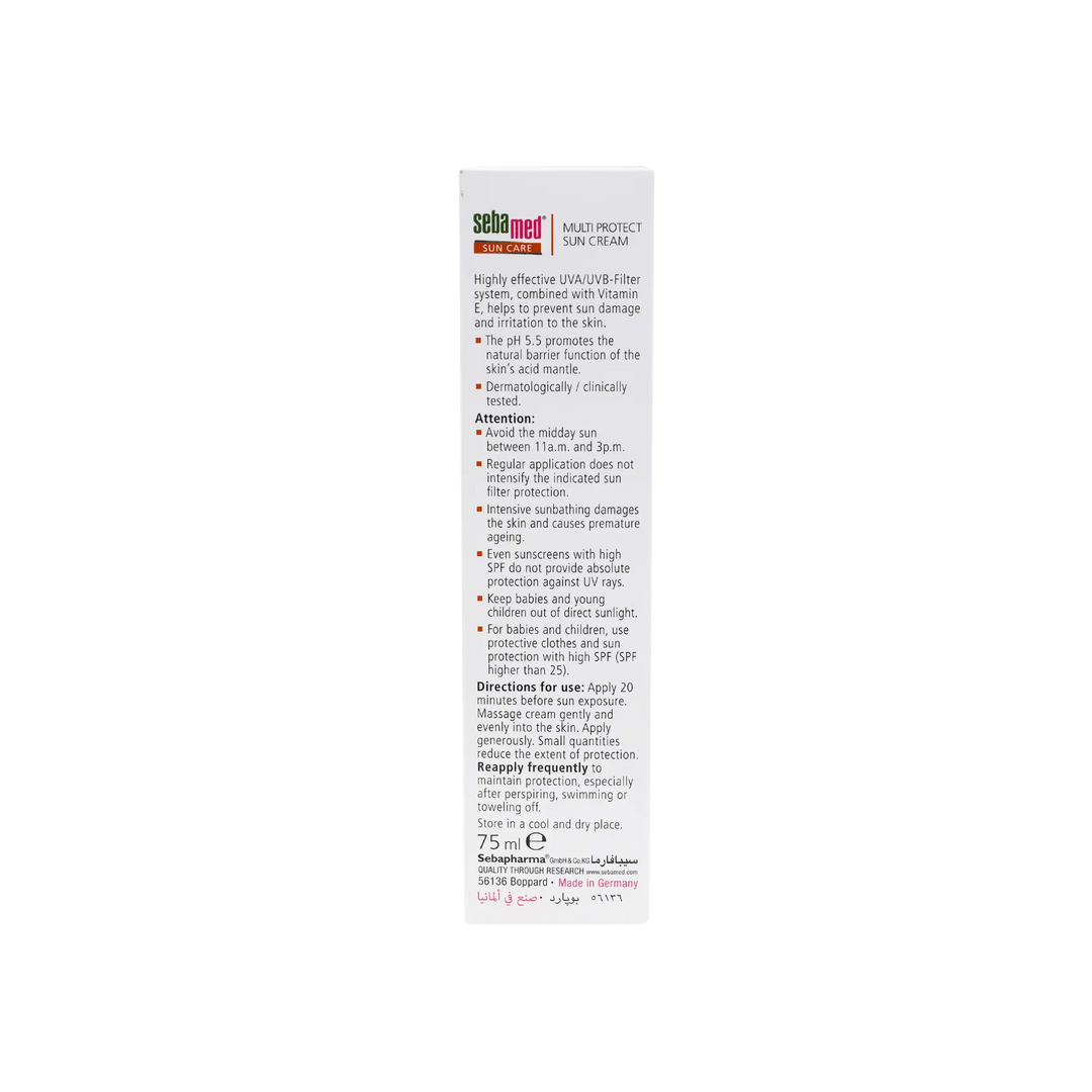 16857-Sebamed Multi Protect Sun Cream SPF50+  75ml +1