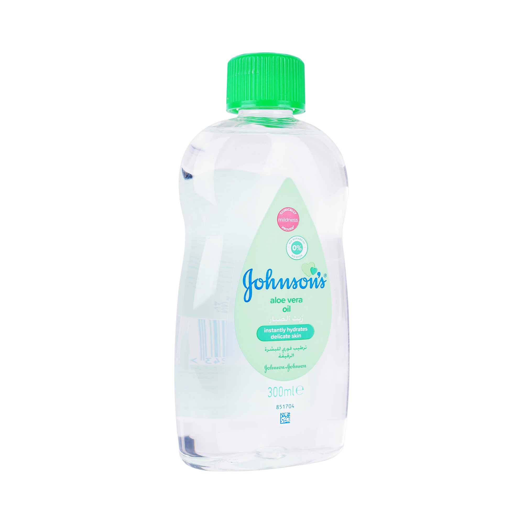 16958-Johnson's Baby Oil Aloe Vera 300ml +1