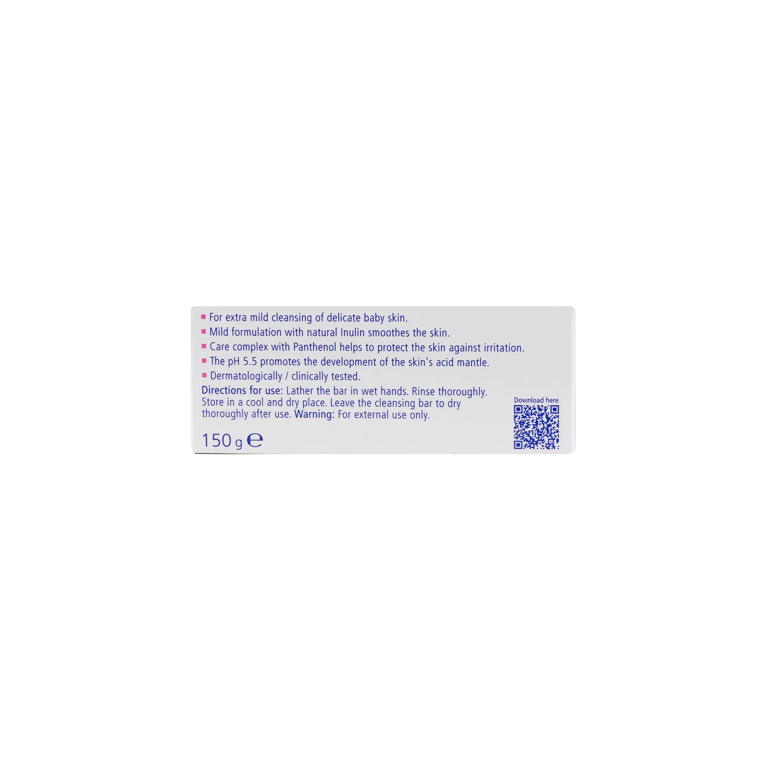 Sebamed Baby Cleansing Bar 150g
