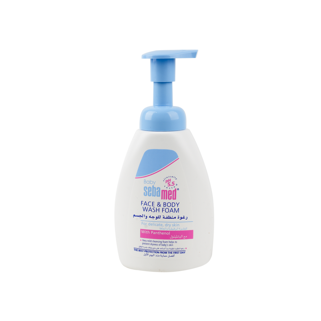 Sebamed Baby Face & Body Wash Foam 400ml