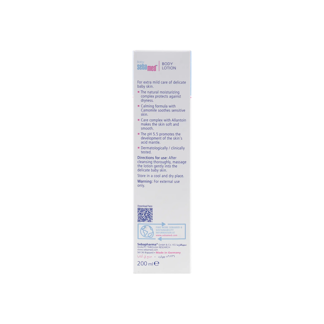 17082-Sebamed Baby Body Lotion 200ml +1